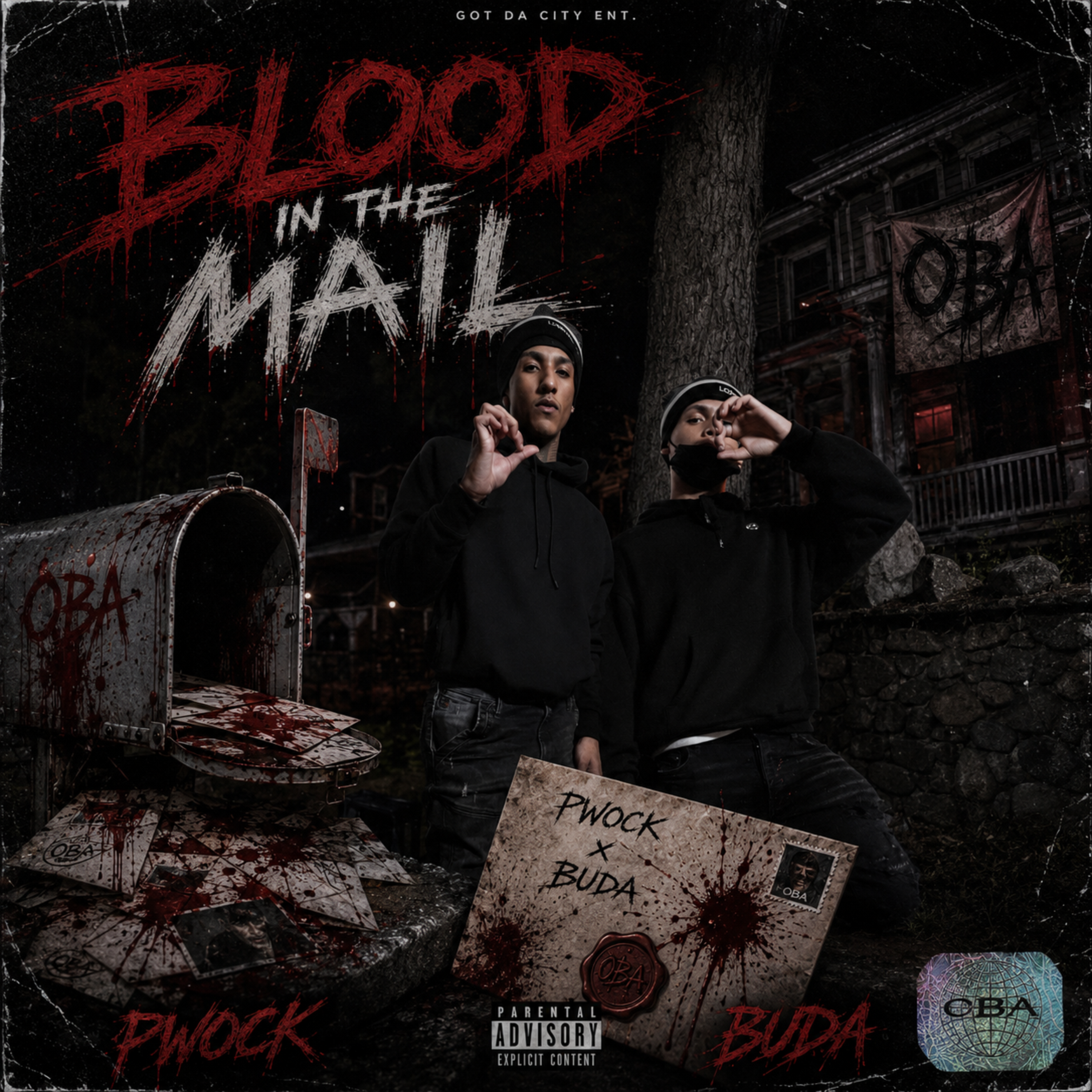 Blood In The Mail by OBA cover art