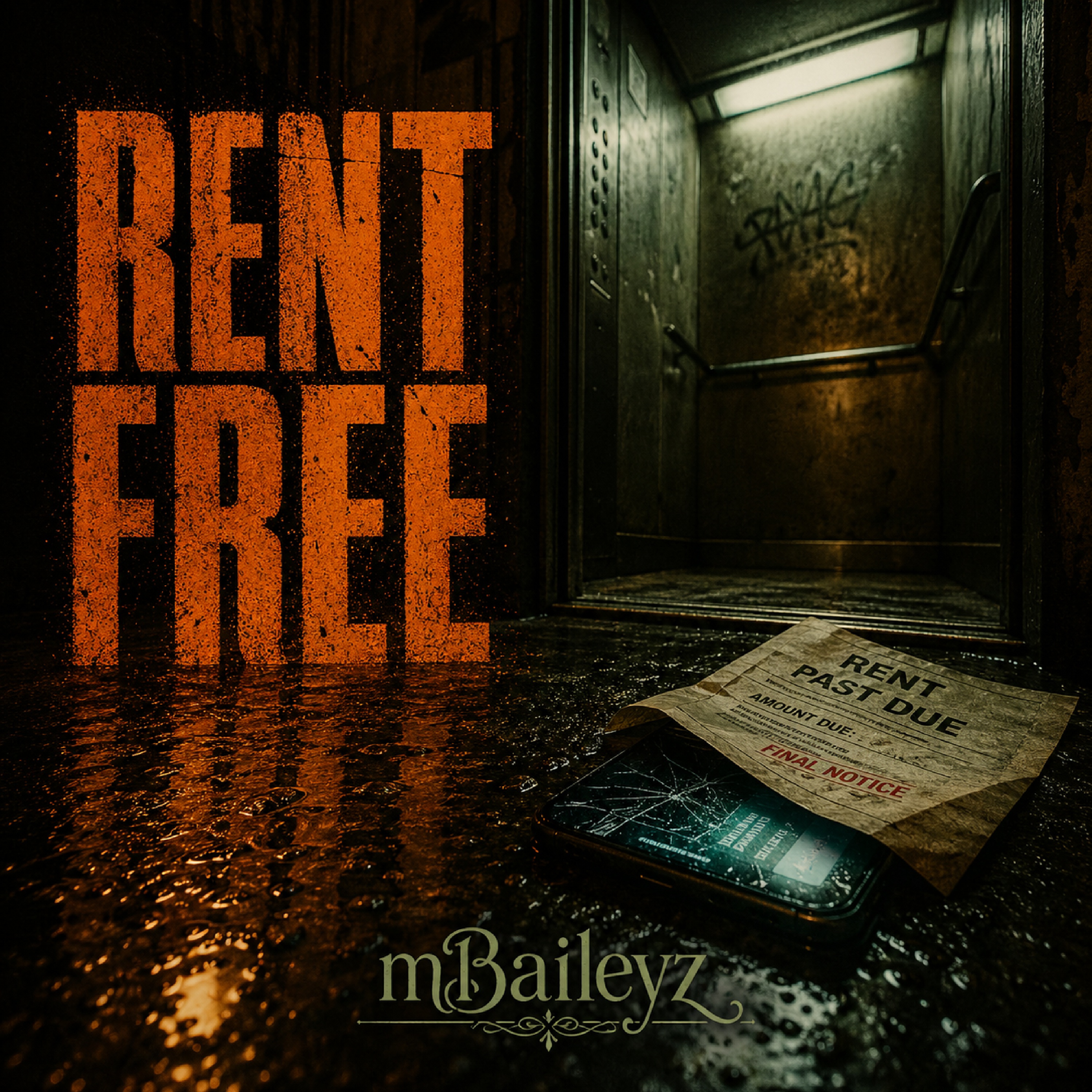 RENT FREE artwork