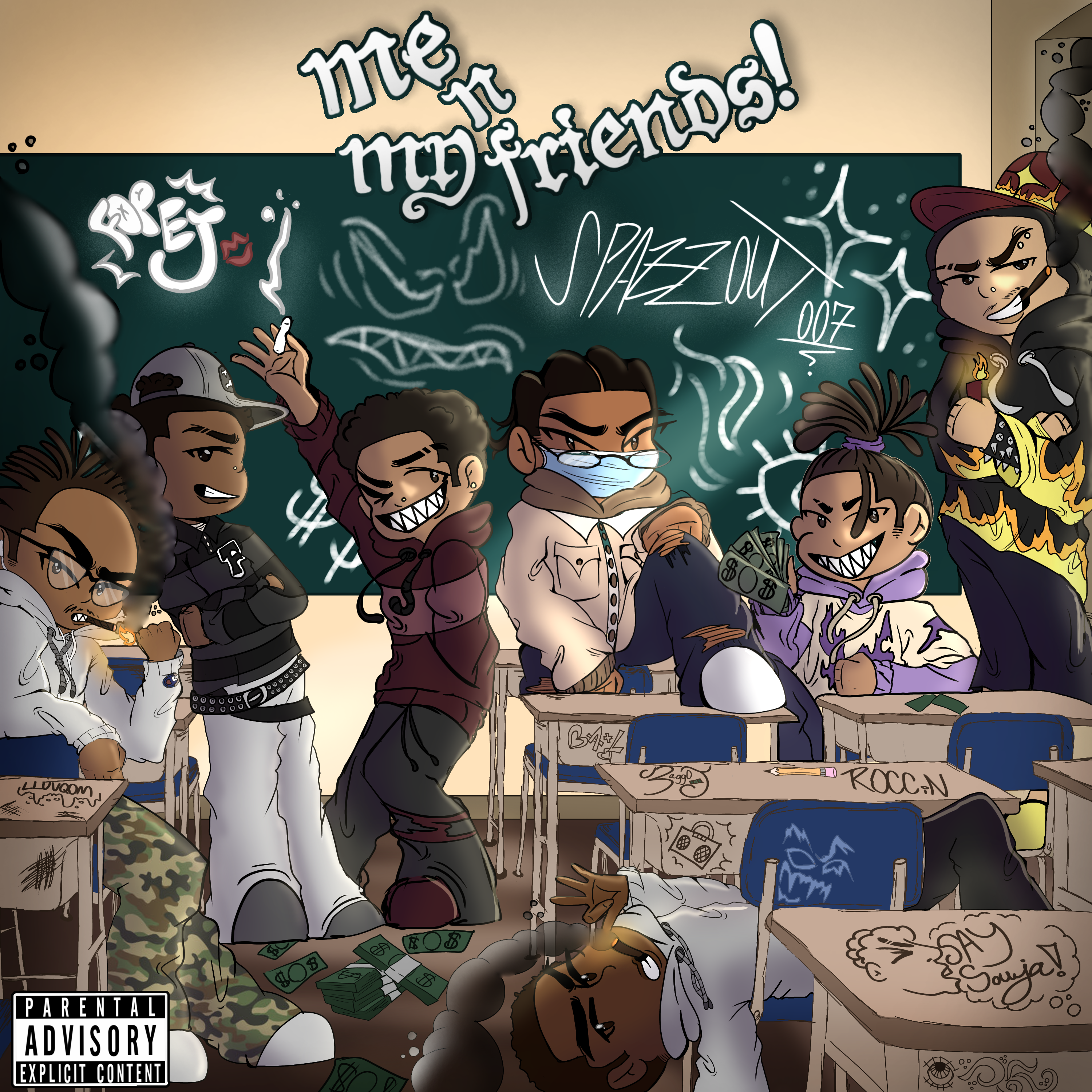 me n my friends! by lluvqom cover art