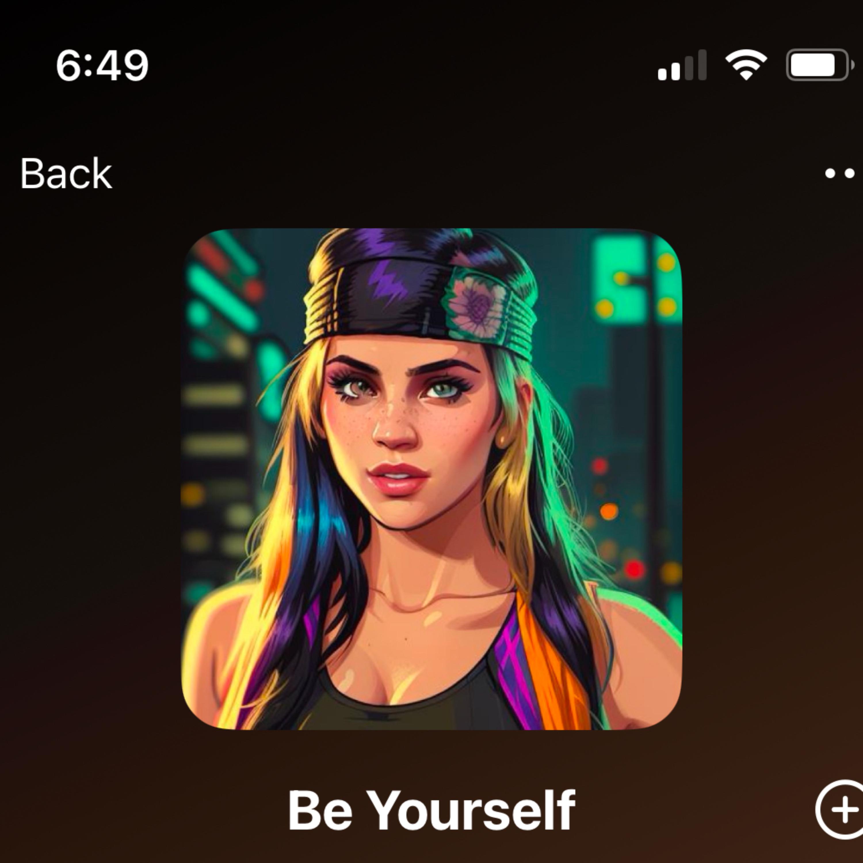 Be Yourself artwork