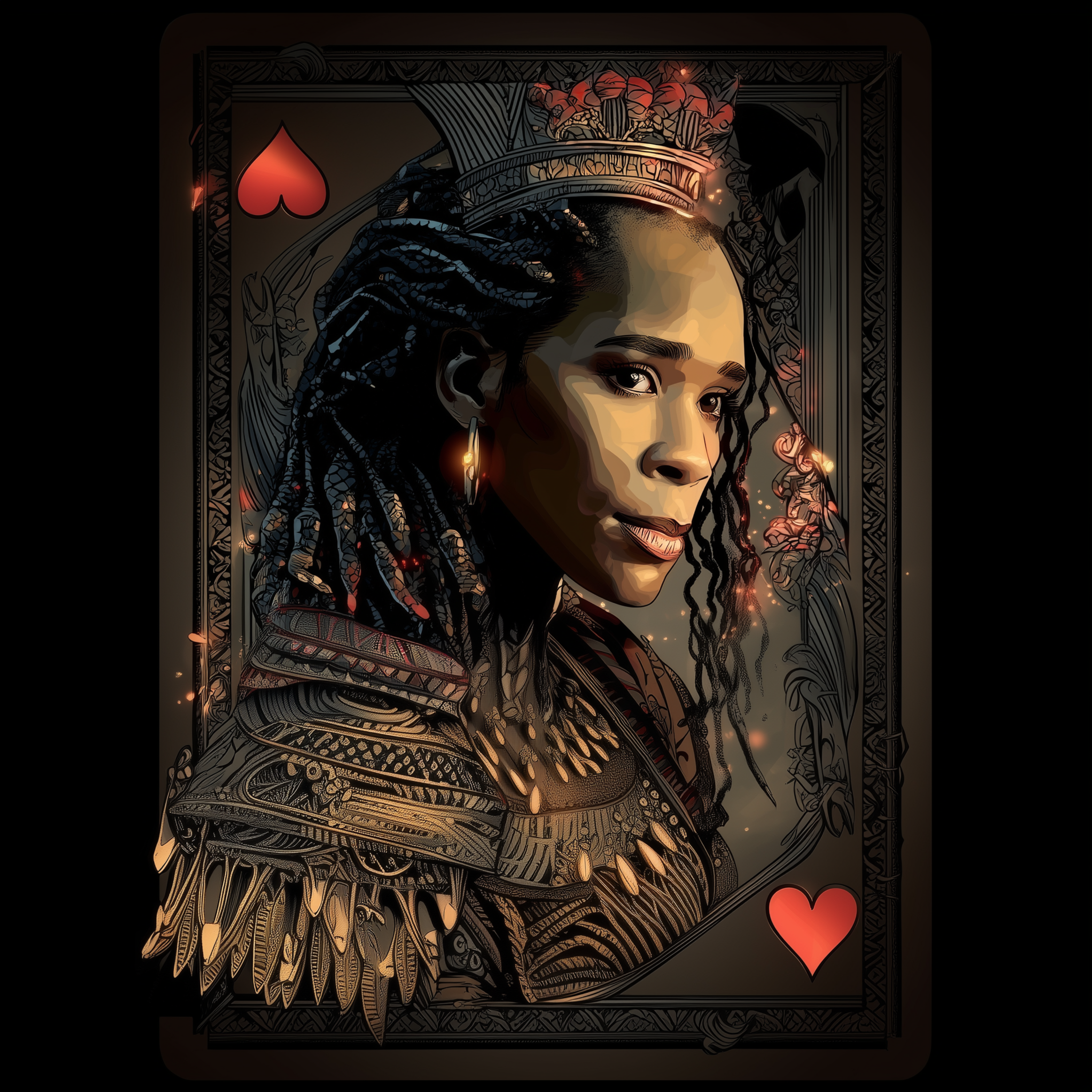 Queen of Hearts artwork