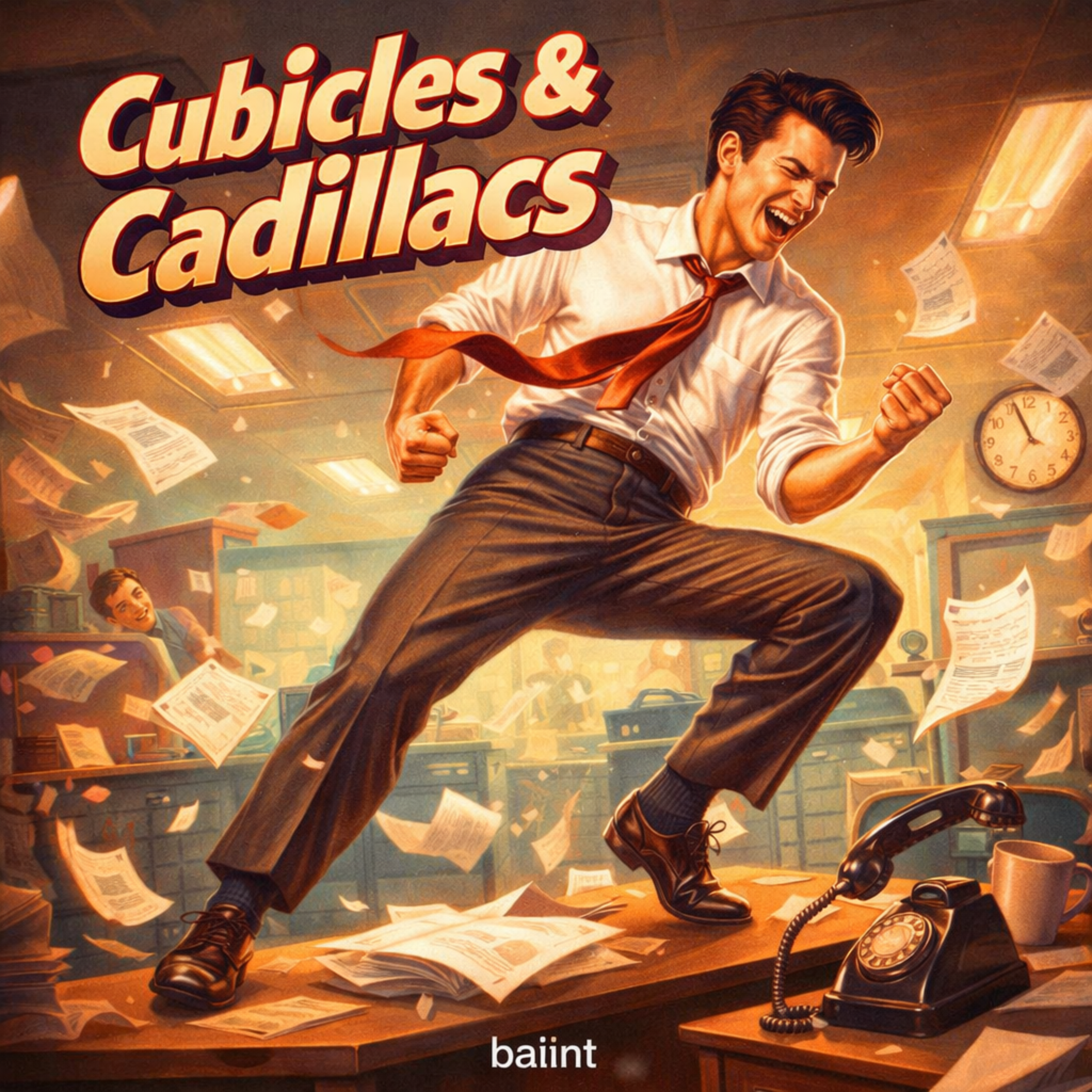 Cubicles & Cadillacs (Corporate Life Rock 'n' Roll) artwork