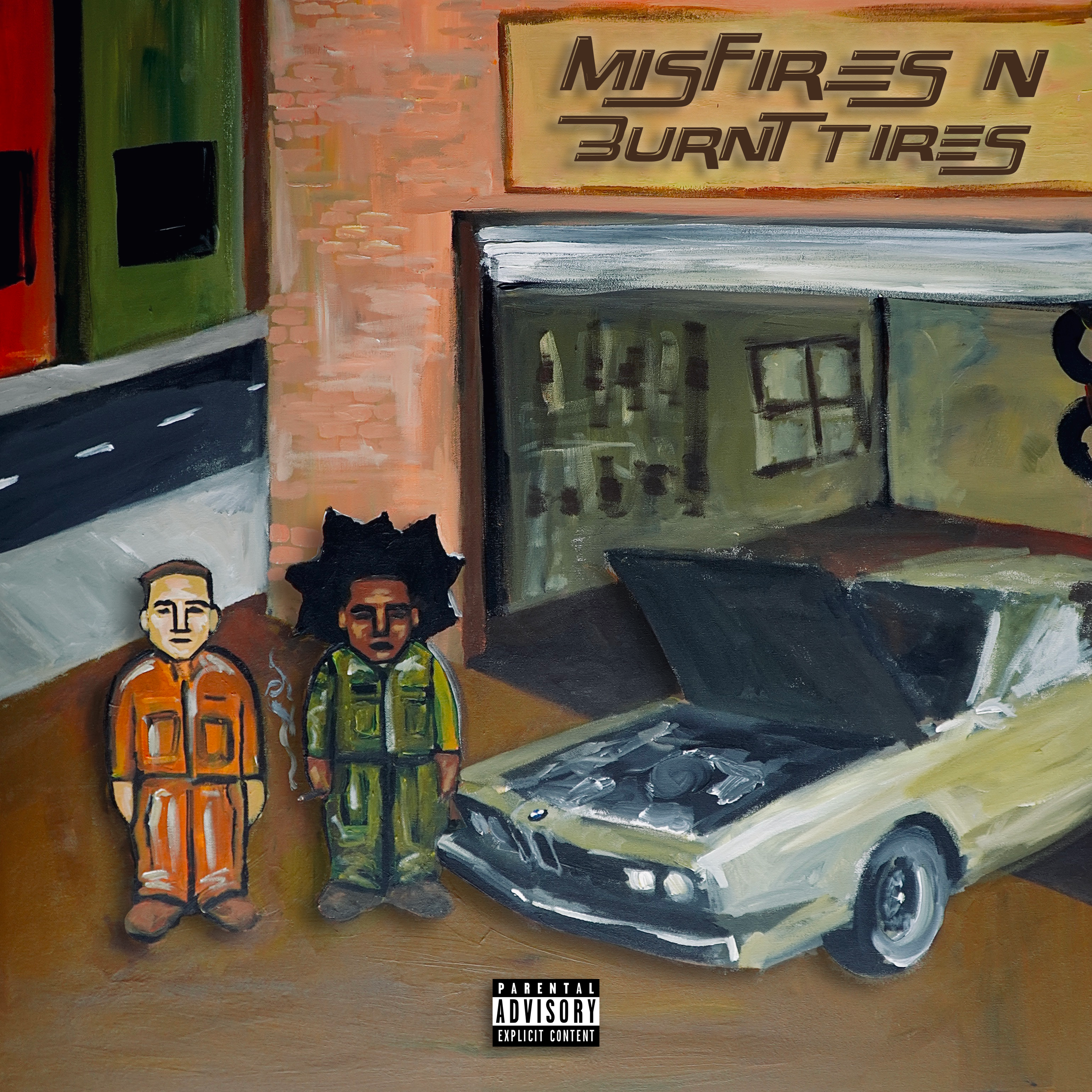 Misfires & Burnt Tires artwork
