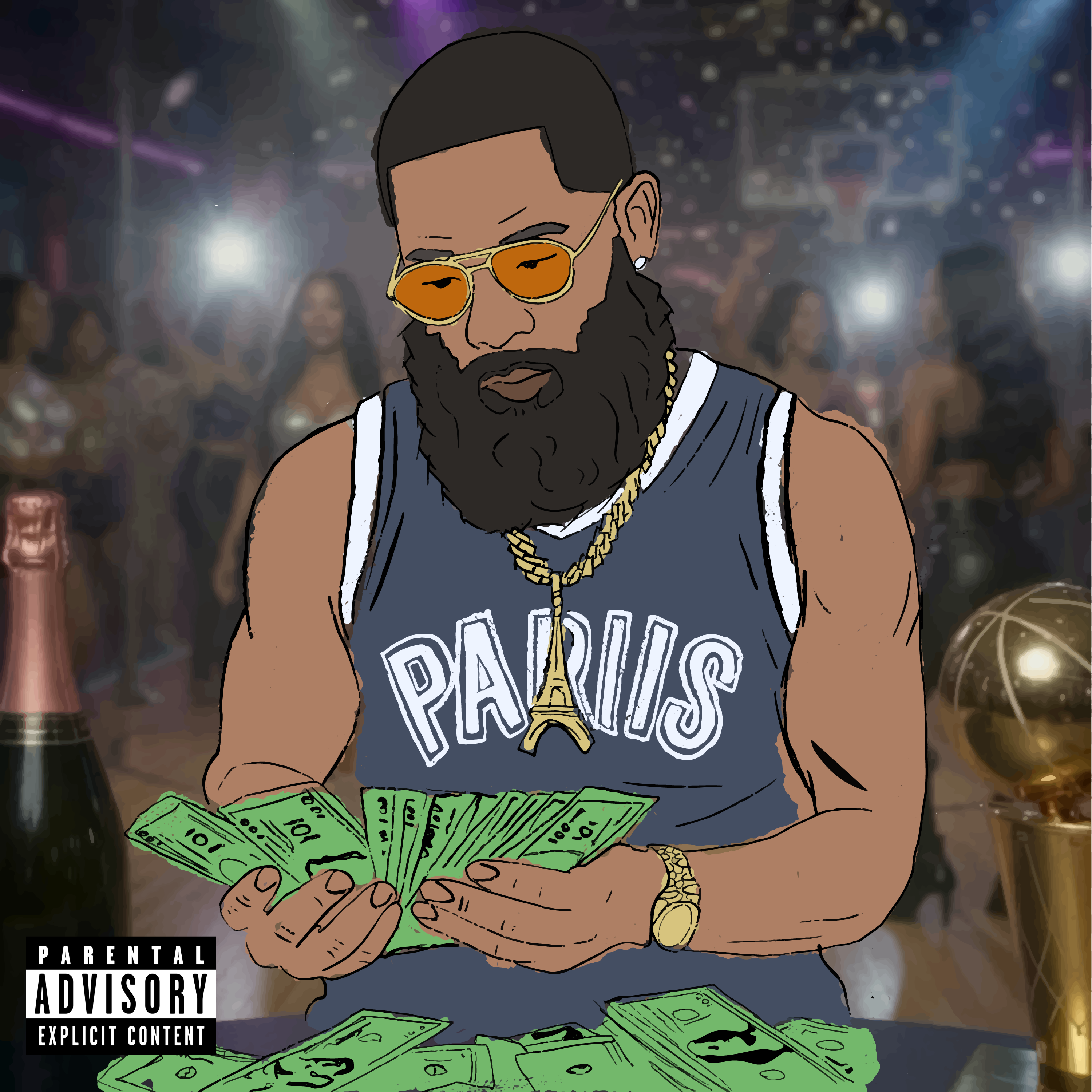 PRESSURE IN THE PAINT by Pariis noel cover art