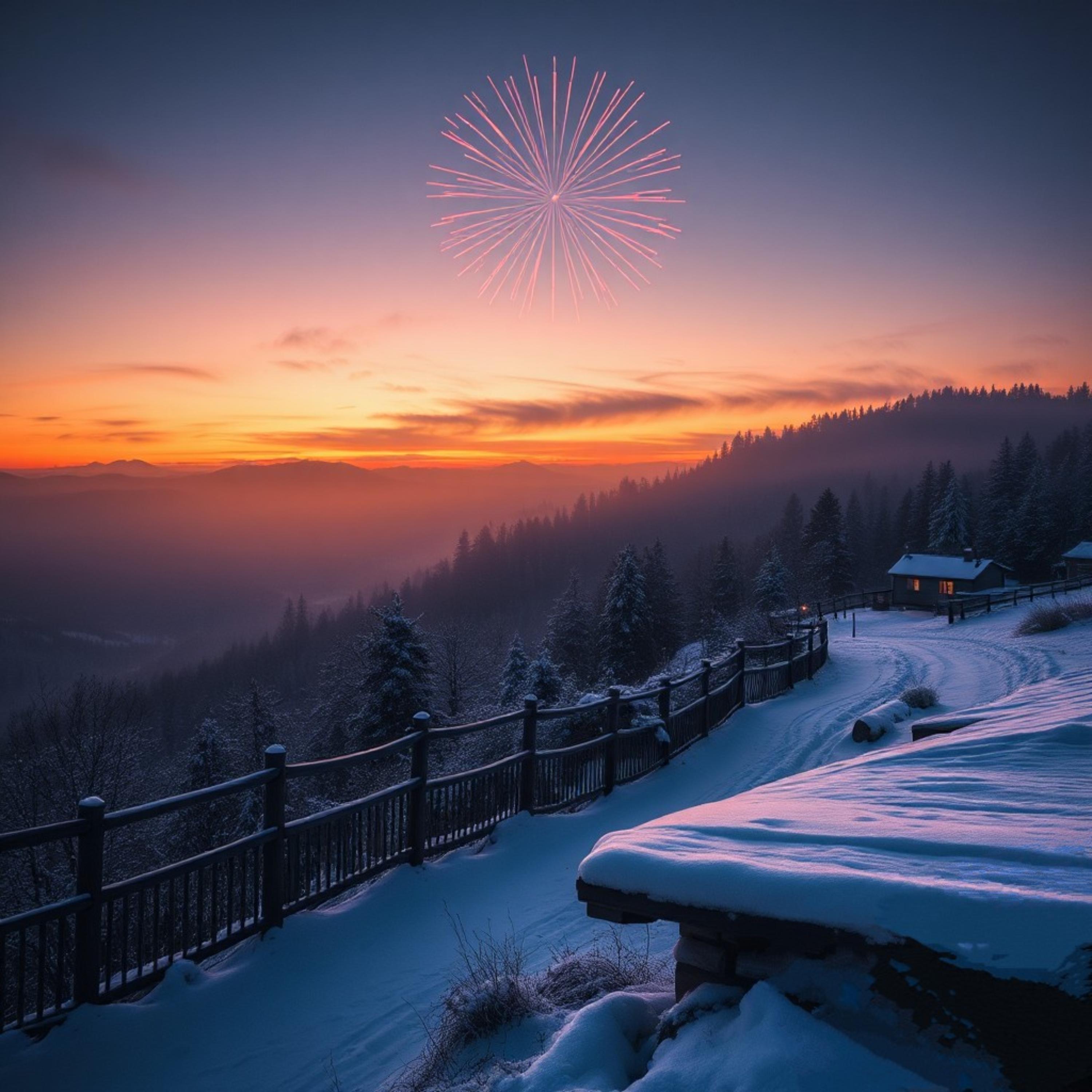 new year dawn artwork