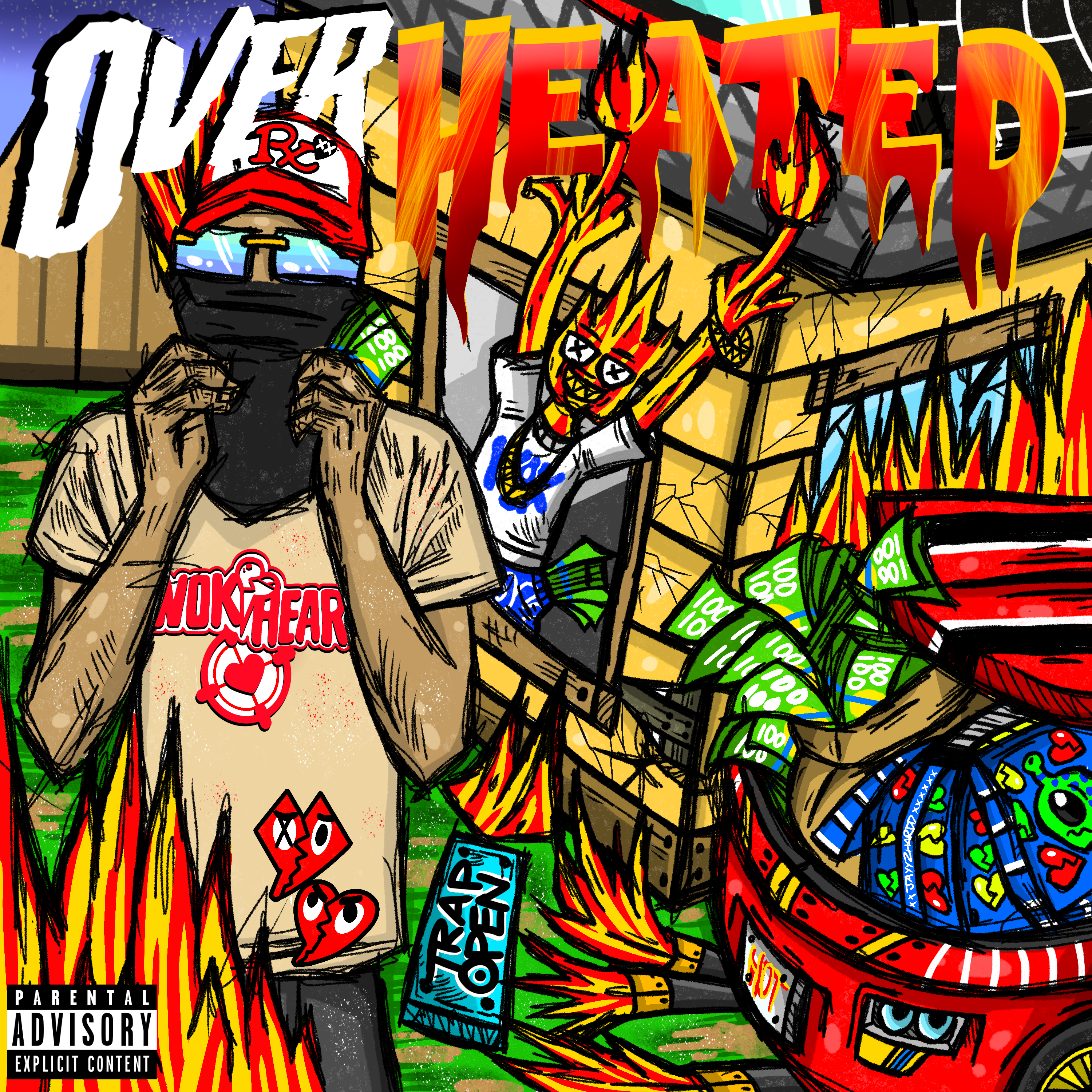 OVER HEATED by SPC Lil Hott cover art