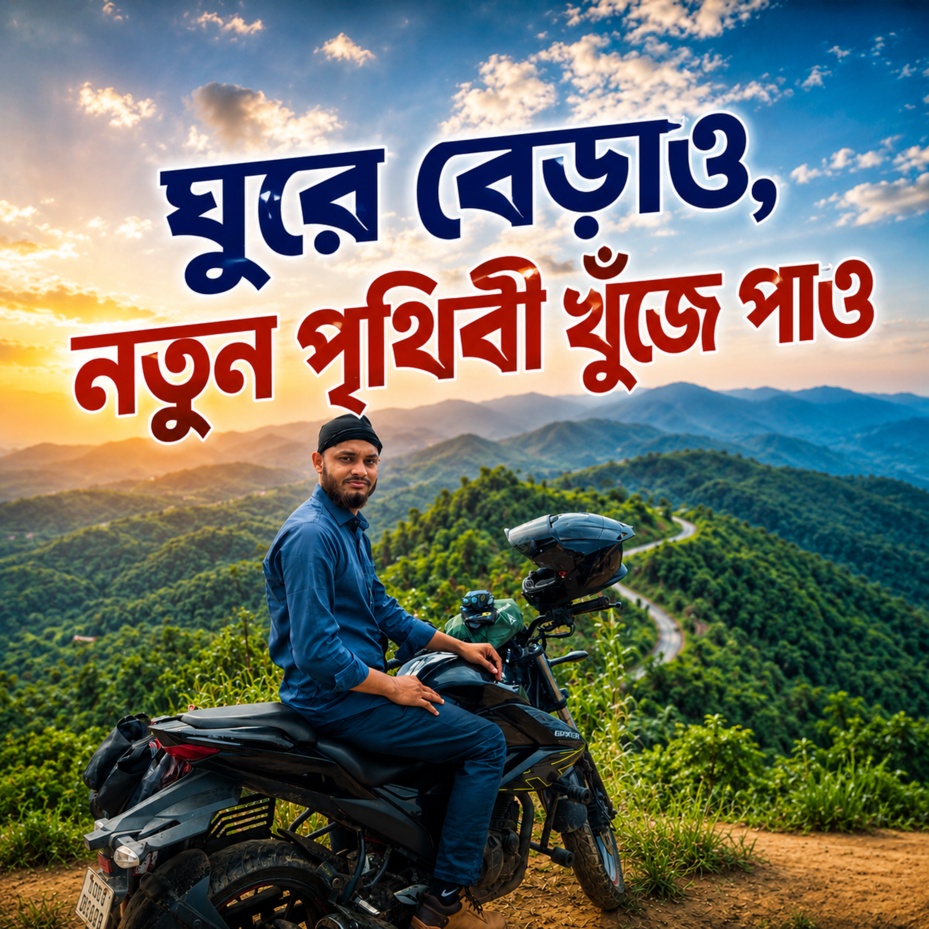 ঘুরে বেড়াও, নতুন পৃথিবী খুঁজে পাও  (Gure Berao, Notun Prithibi Khuje Pao) by Ananya Sharma cover art