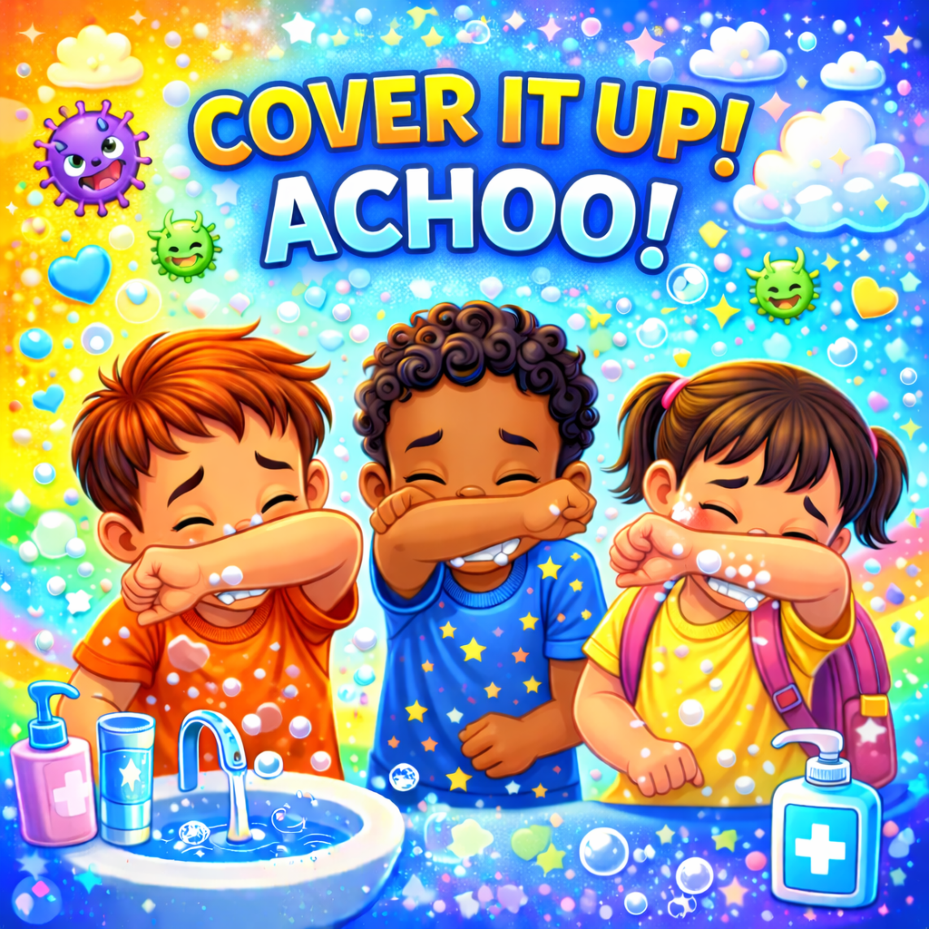 Cover It Up! Achoo! artwork