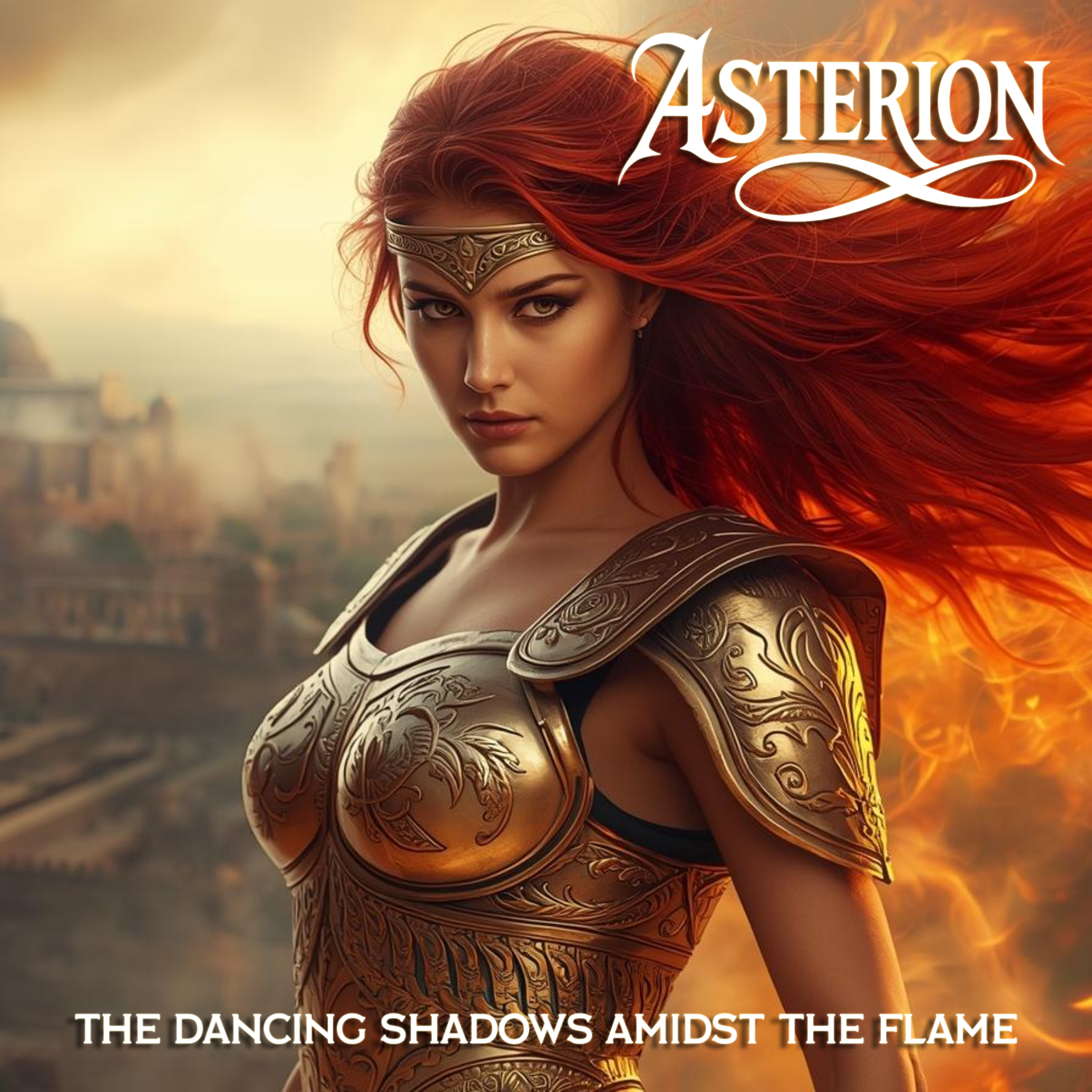 Asterion The Dancing Shadows Amidst the Flame artwork