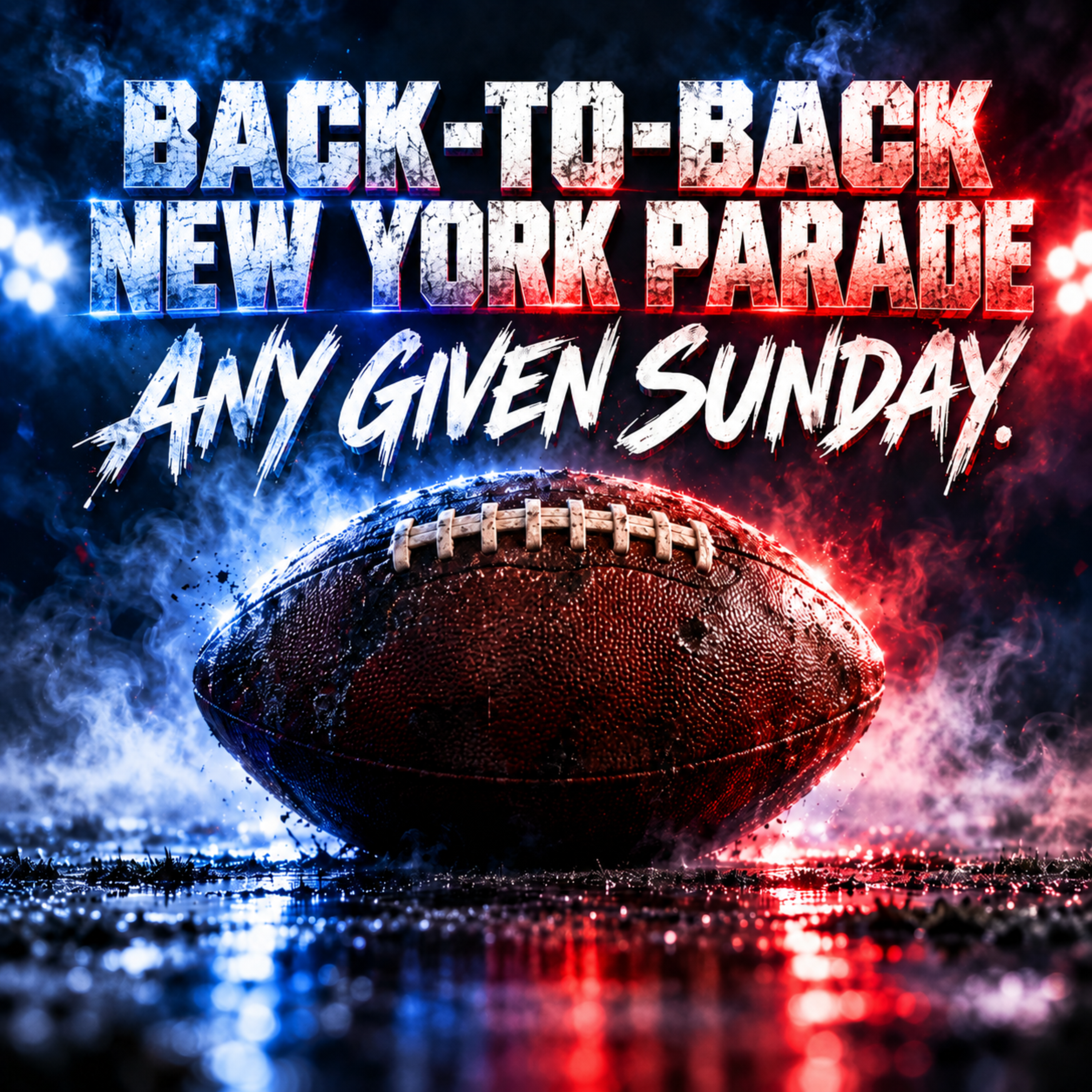 Back-to-Back New York Parade(LET'S GO NY GIANTS) by A-WORLDI cover art