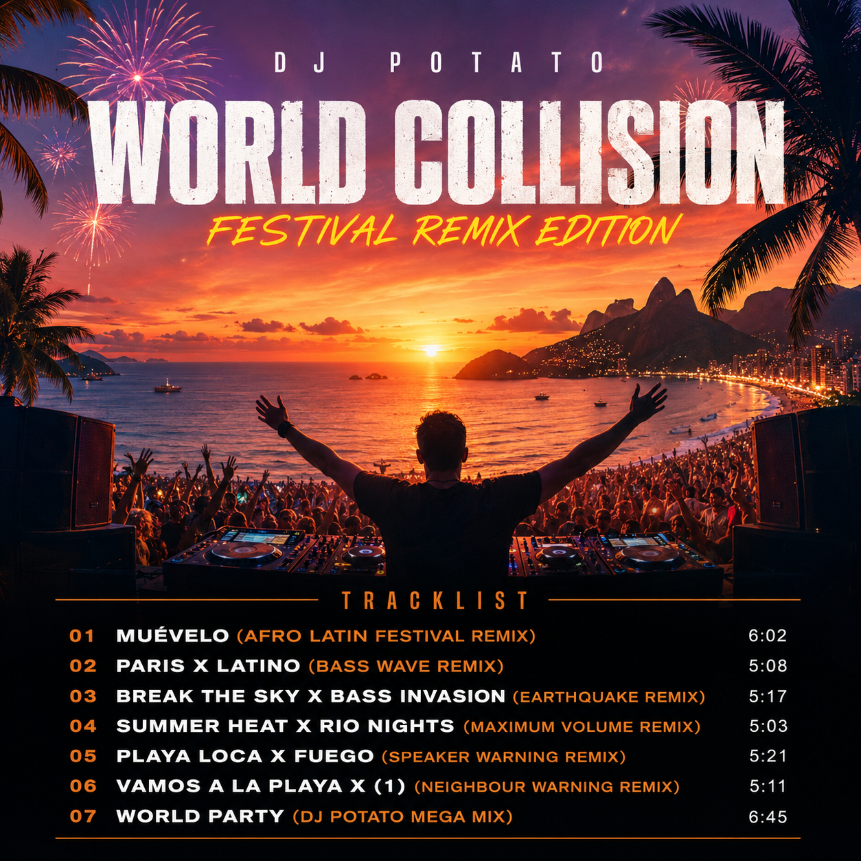 WORLD COLLISION (Festival Remix Edition) by Dj Potato cover art