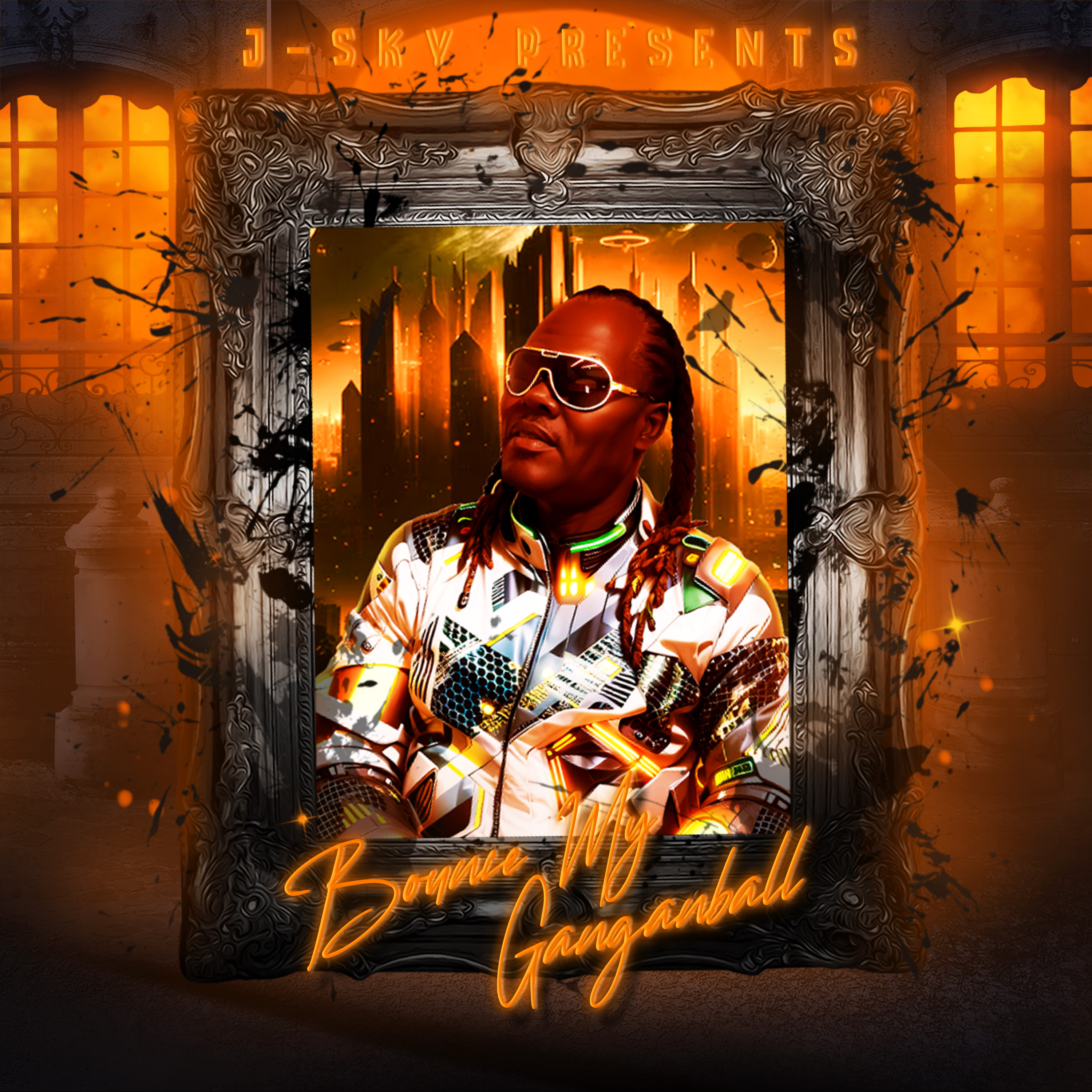 BOUNCE MY GANGANBALL artwork