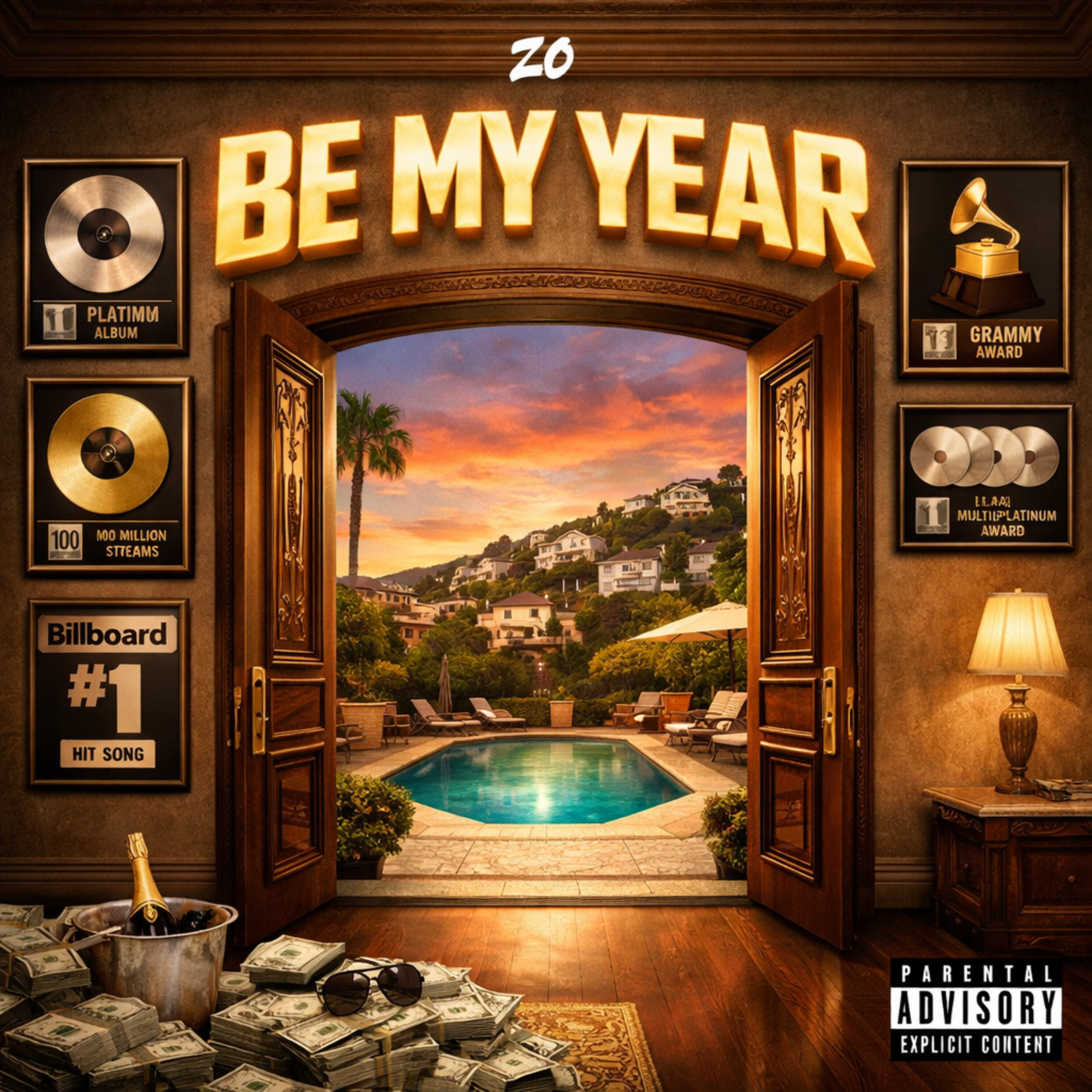 BE MY YEAR artwork