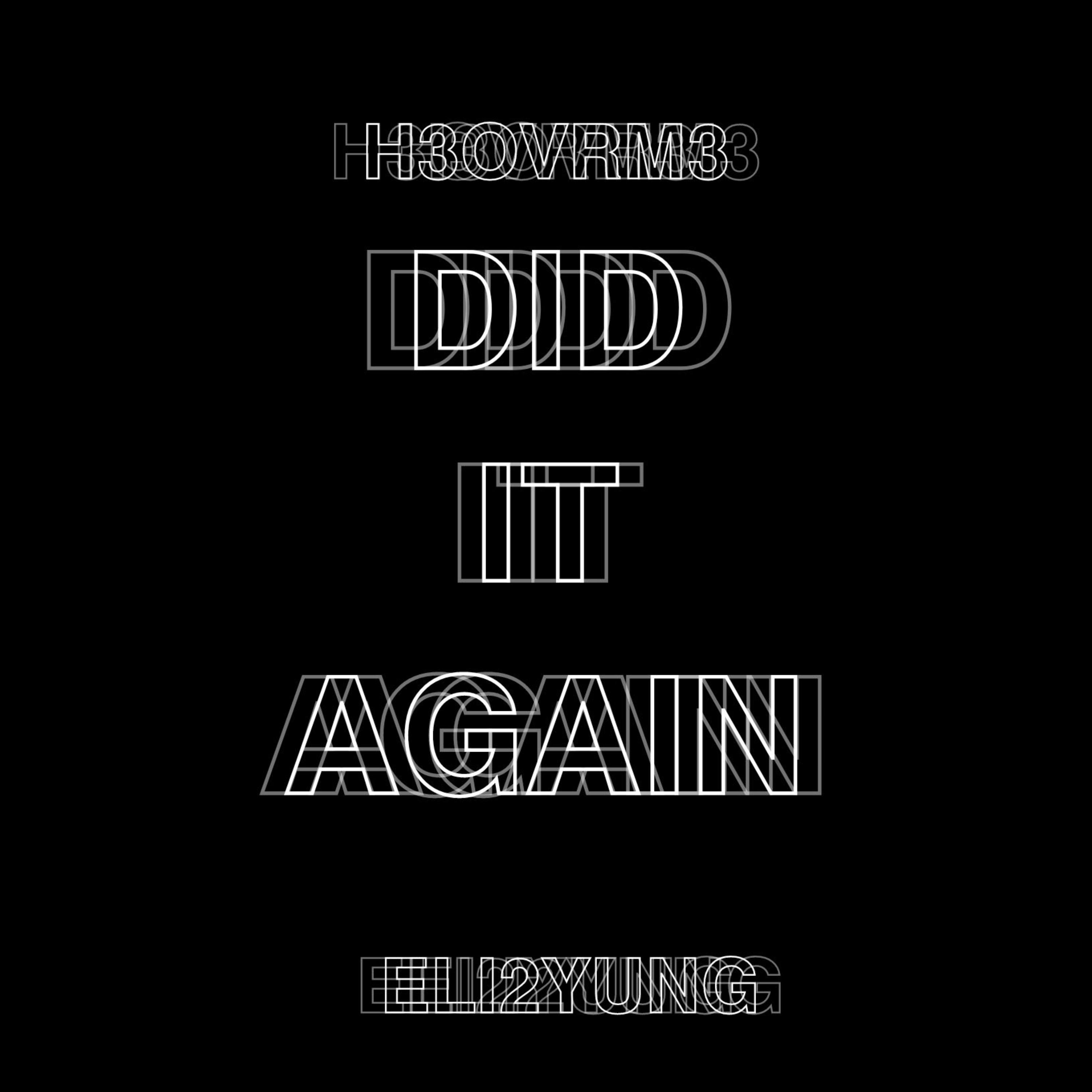 Did It Again artwork