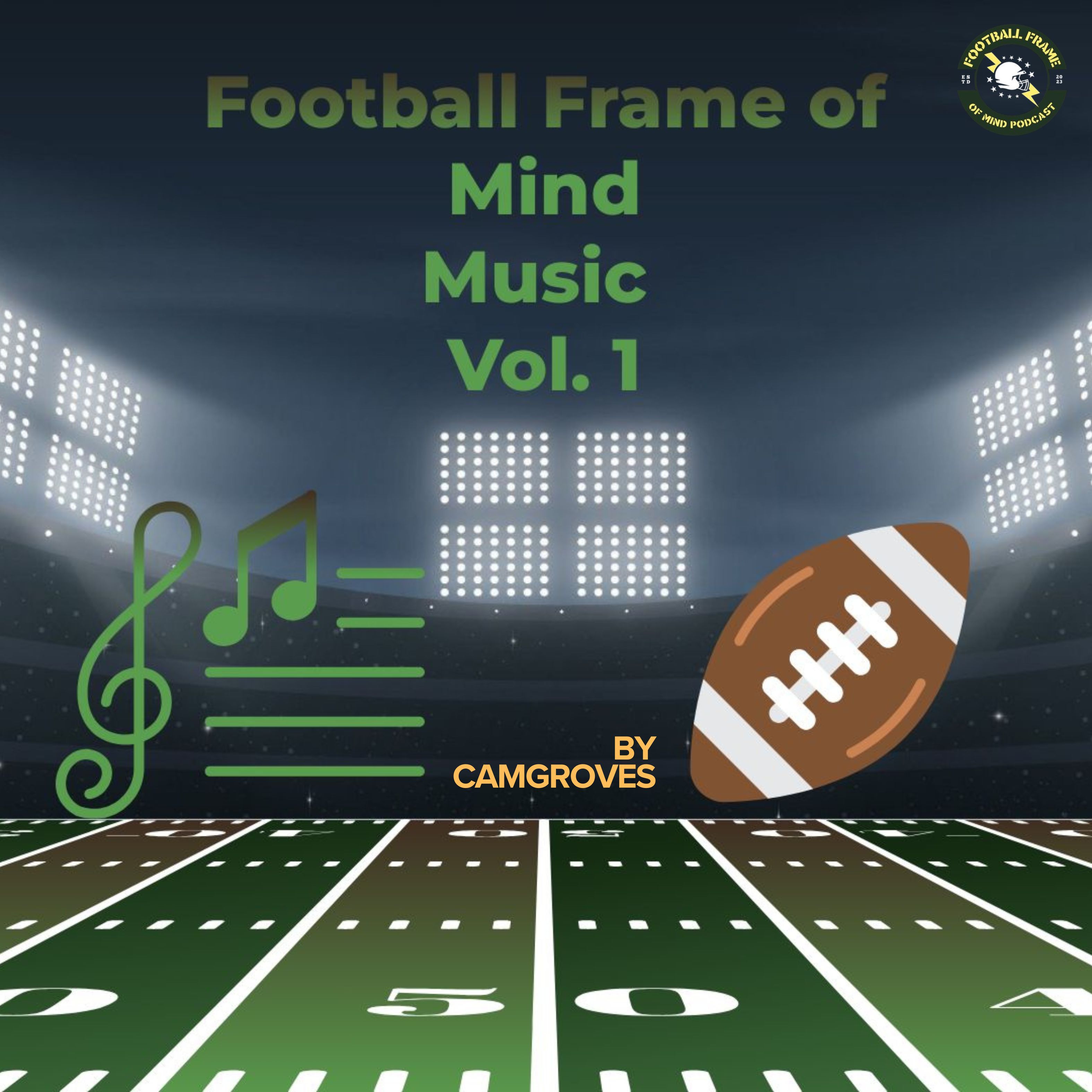 Football Frame of Mind Music Vol. 1 artwork