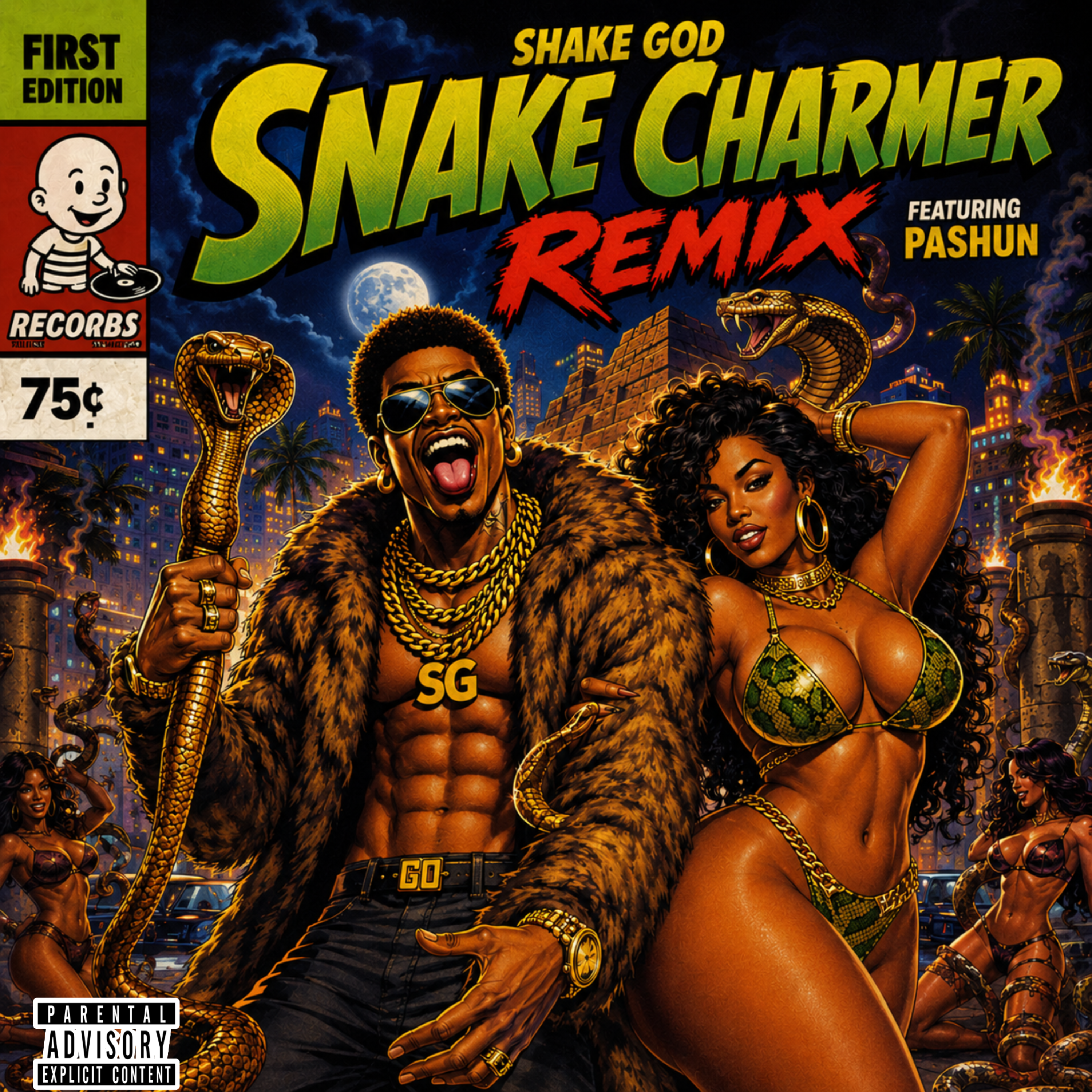 Snake Charmer (Remix) by Cousin Chad cover art