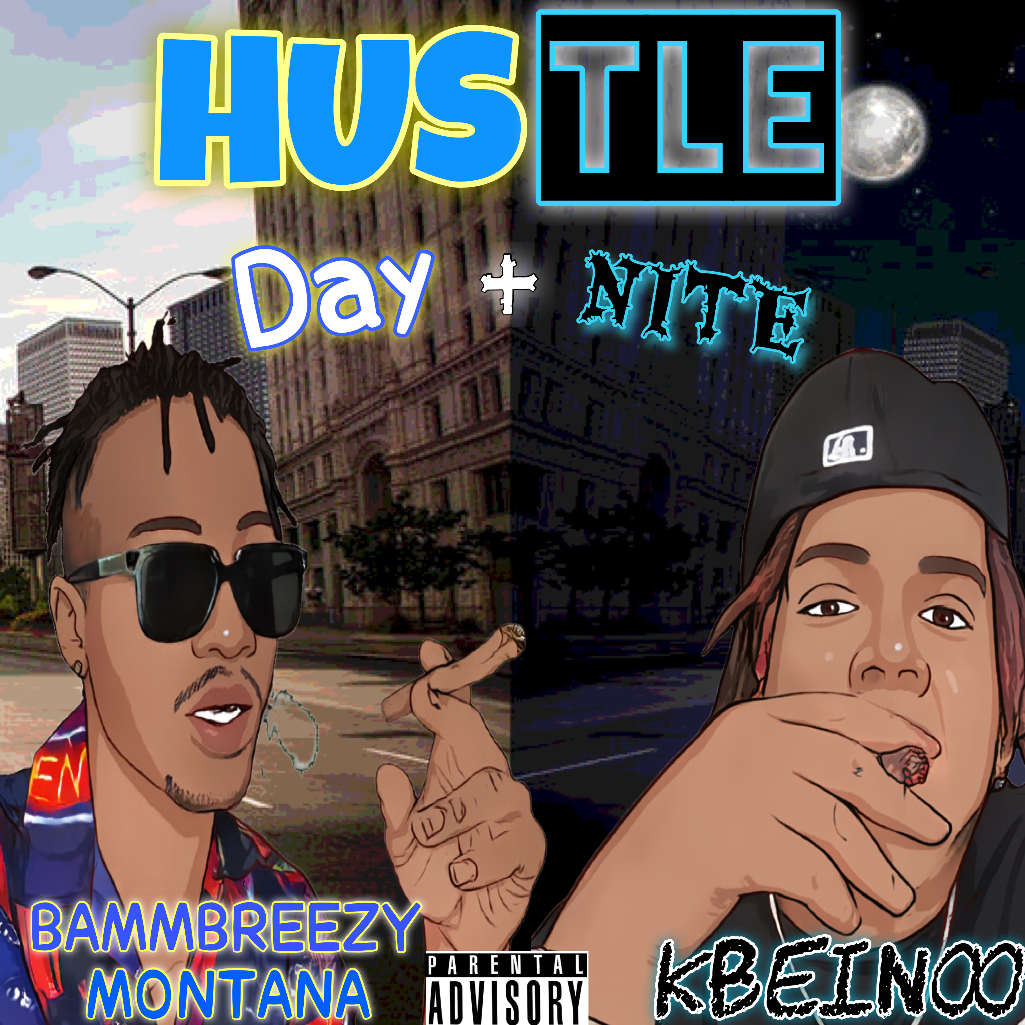 Hustle Day & Night artwork