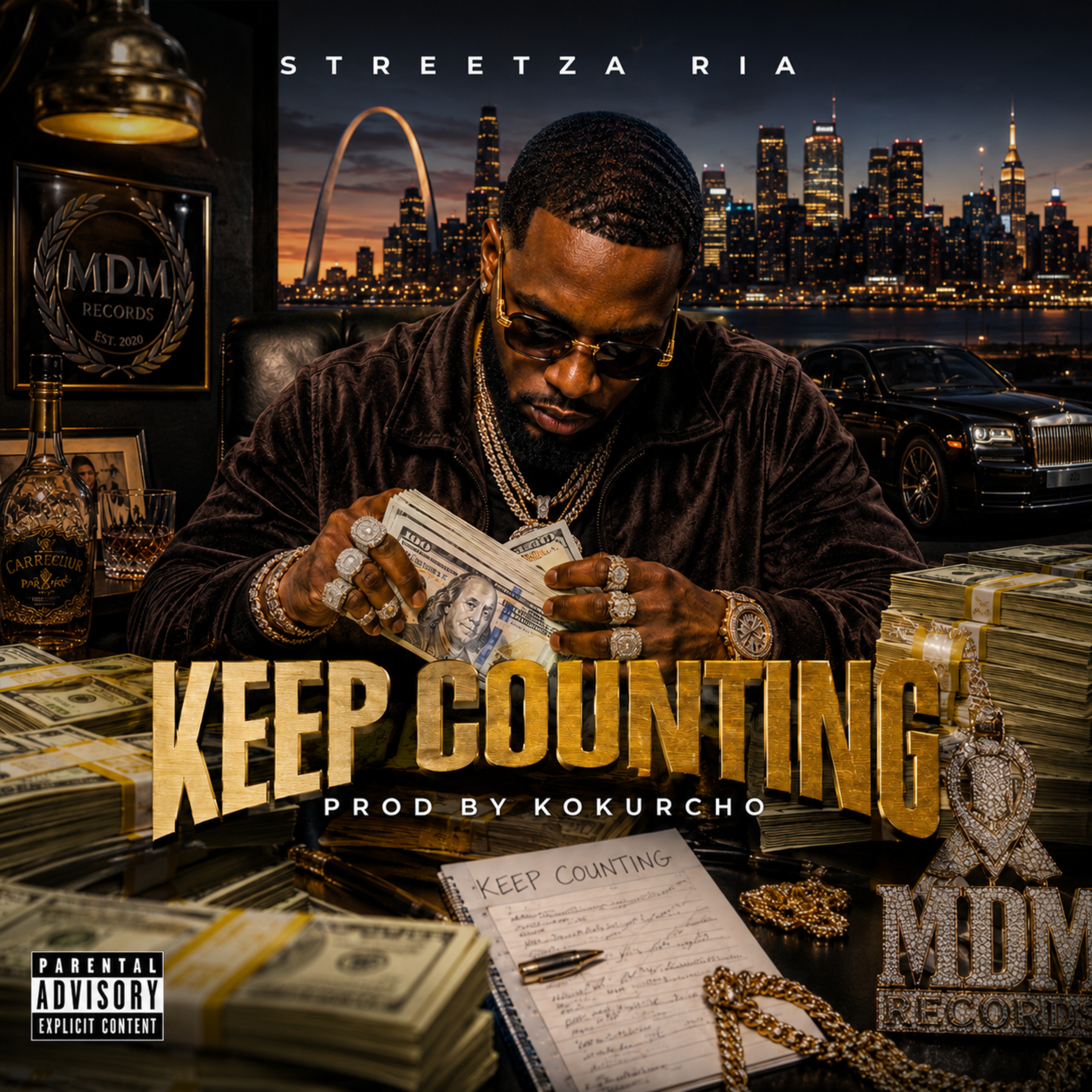 Keep Counting by Streetza Ria cover art