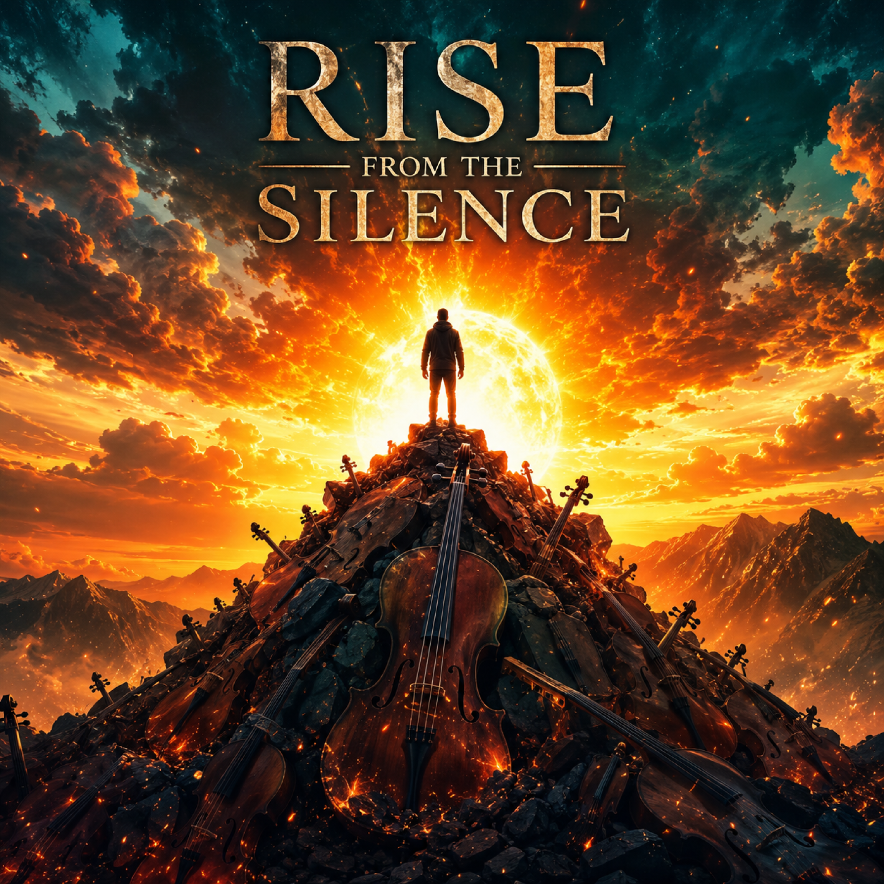 Rise From the Silence (নিস্তব্ধতা থেকে উত্থান) by Rabiul Karim cover art