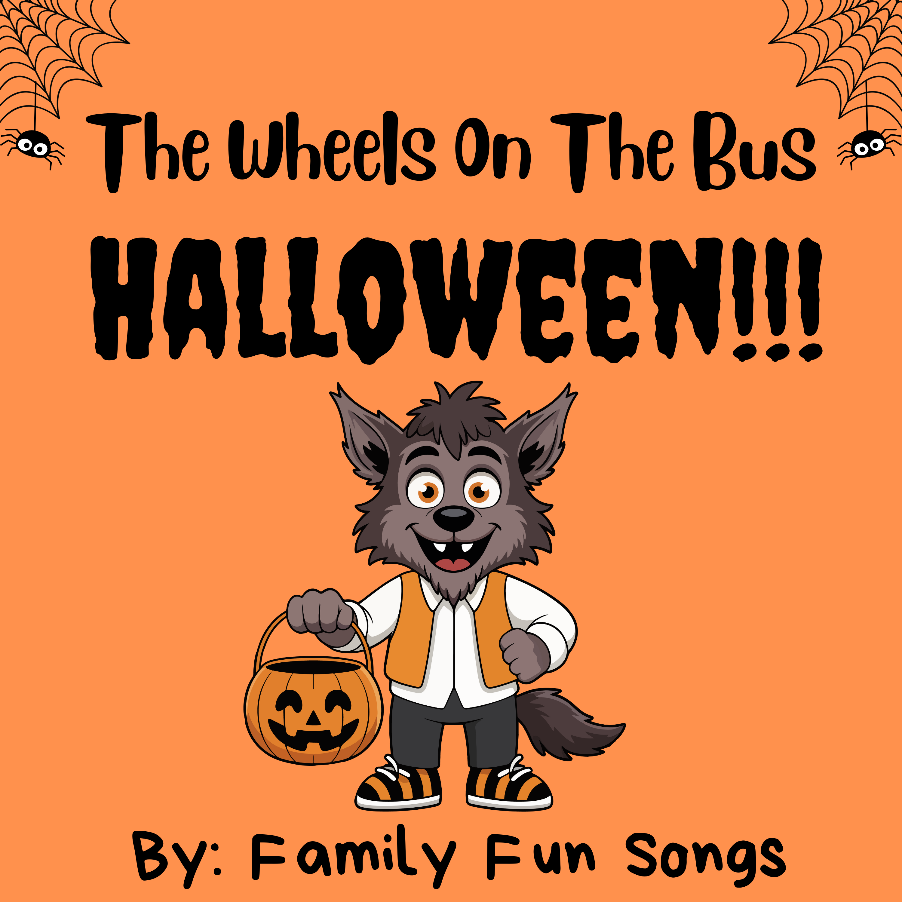The Wheels on the Bus (Halloween Version) artwork