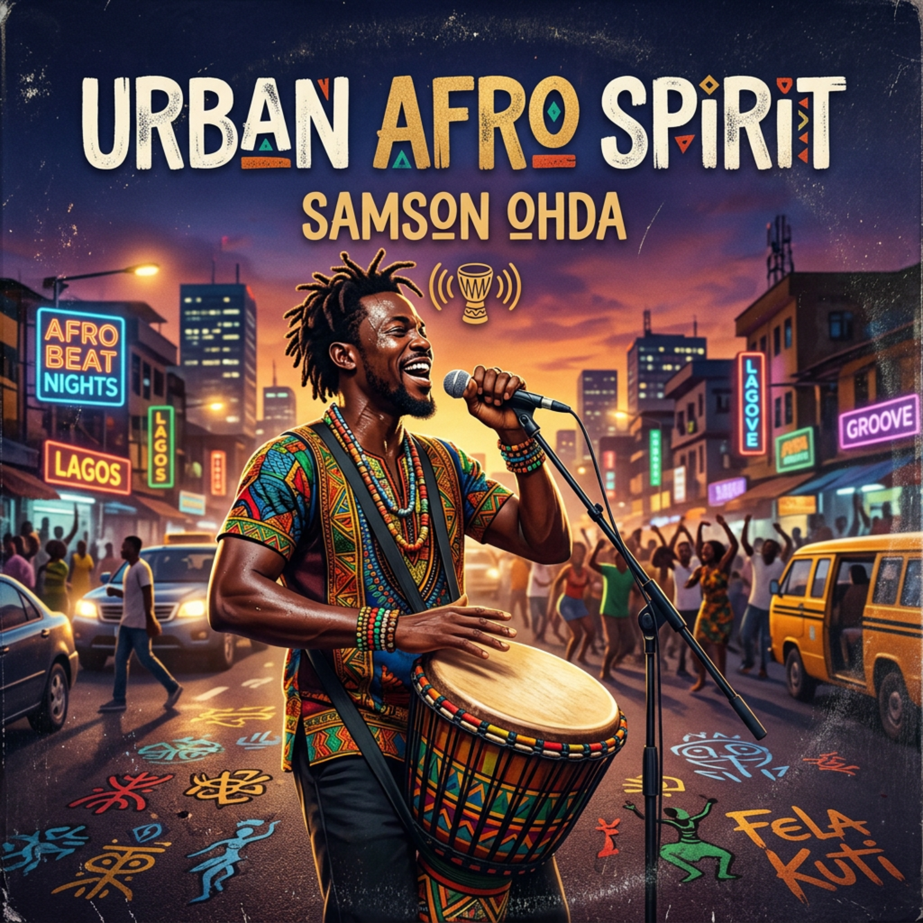 Urban Afro Spirit by Samson Ohda  cover art