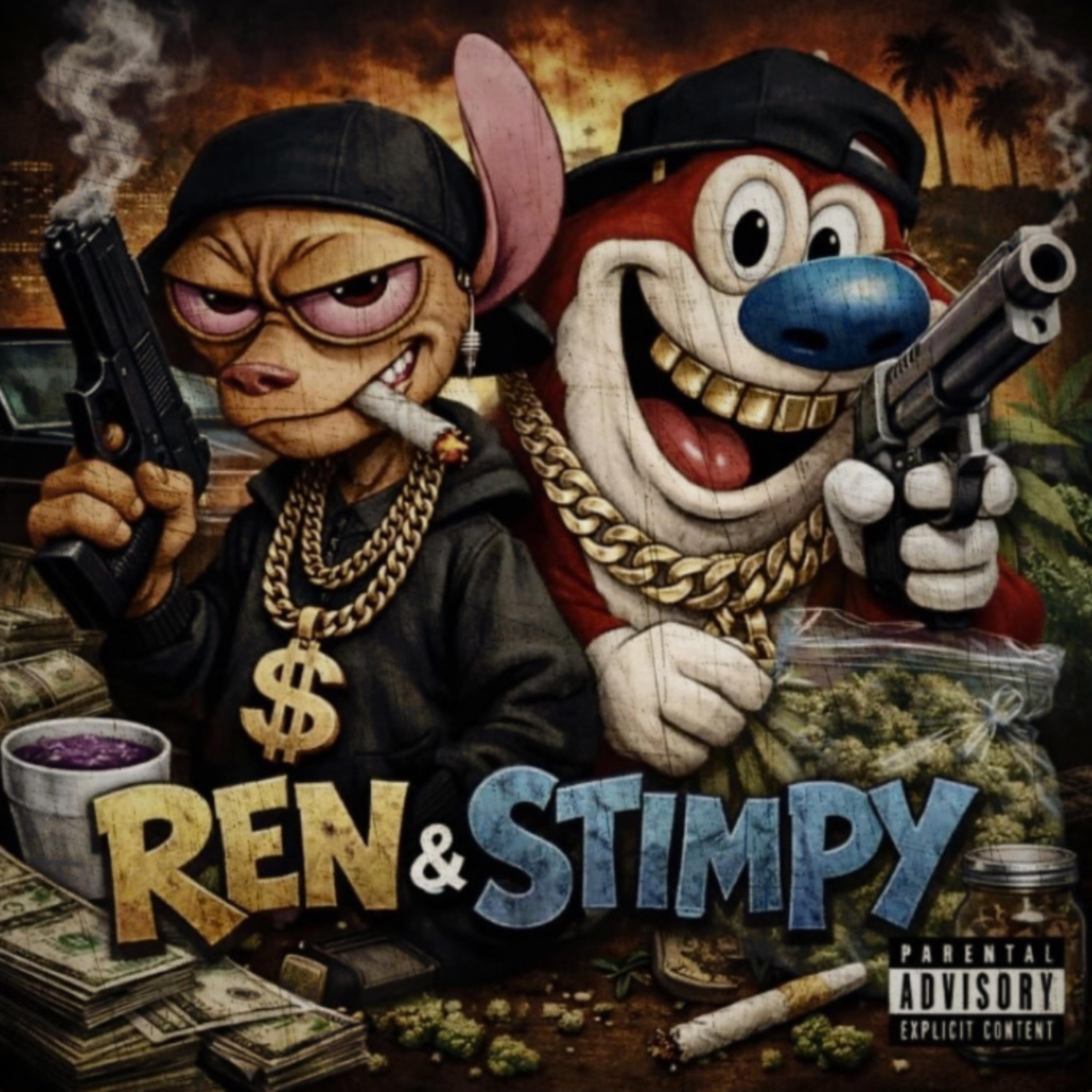 REN & STIMPY artwork