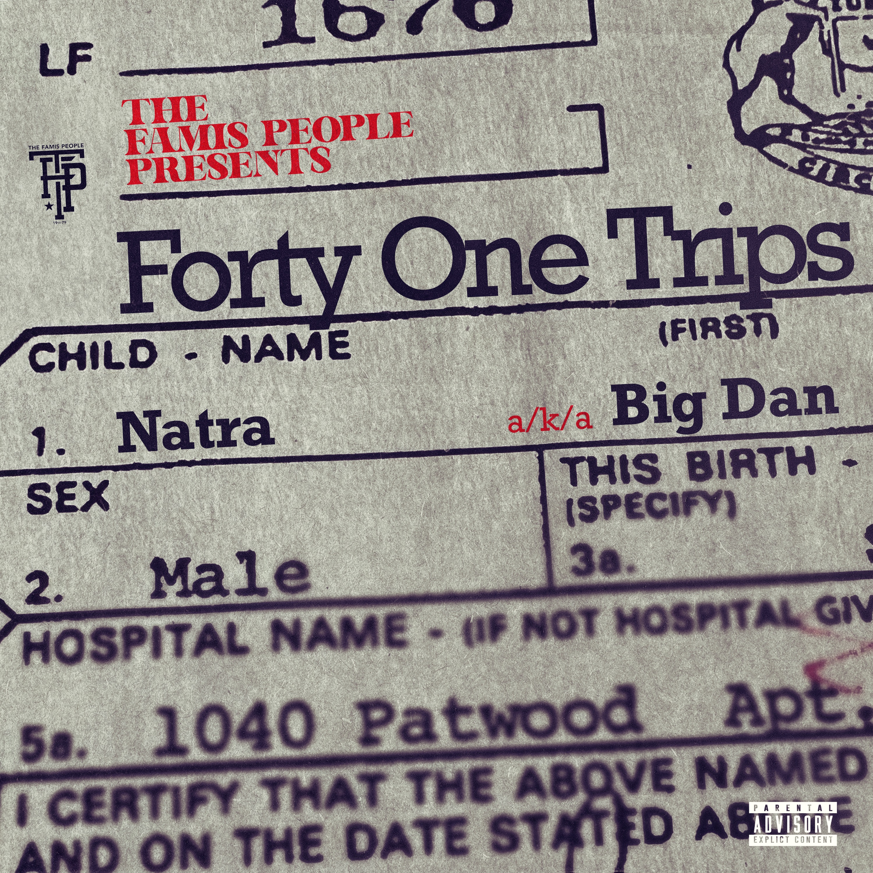 Forty One Trips artwork