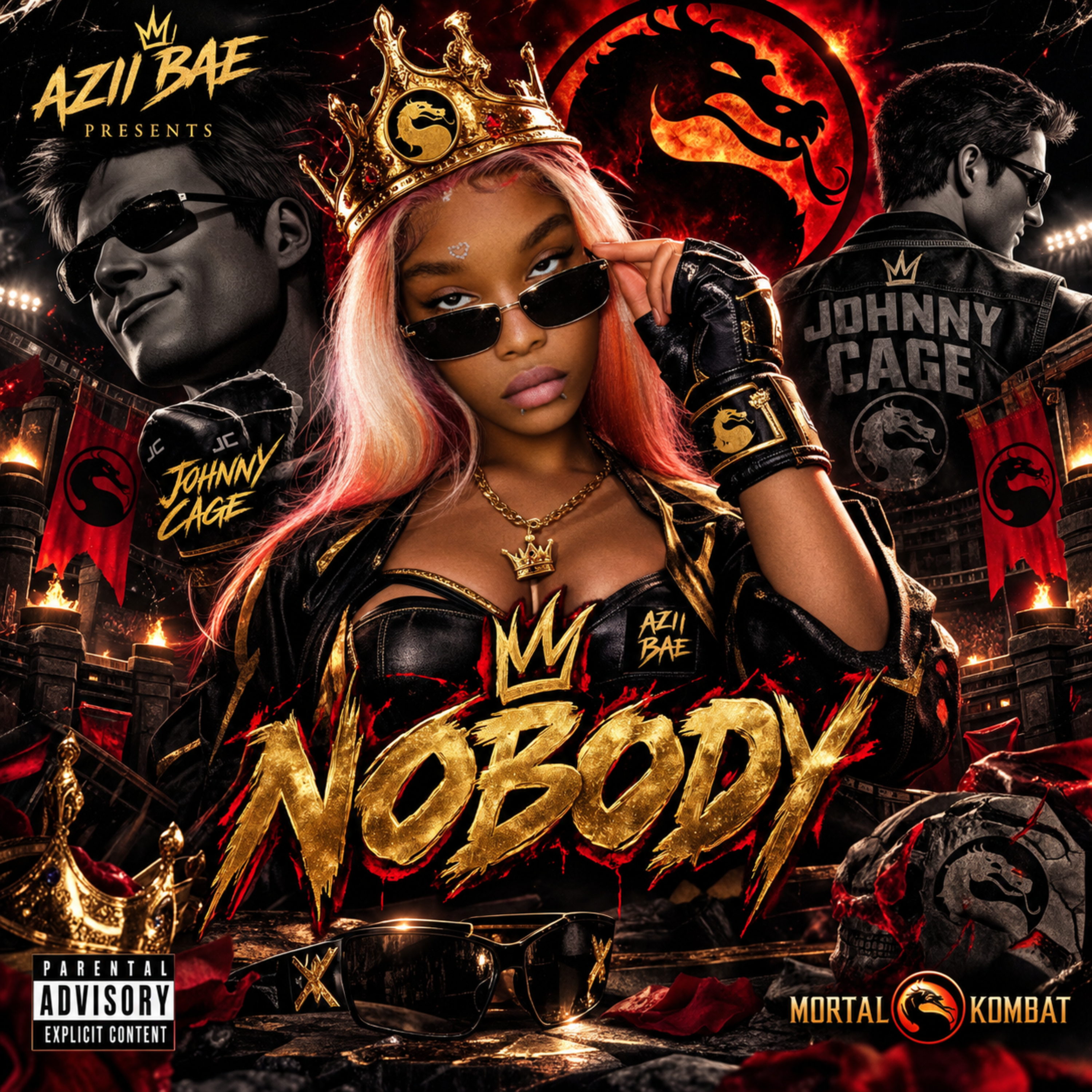 NOBODY by AZIIBAE cover art
