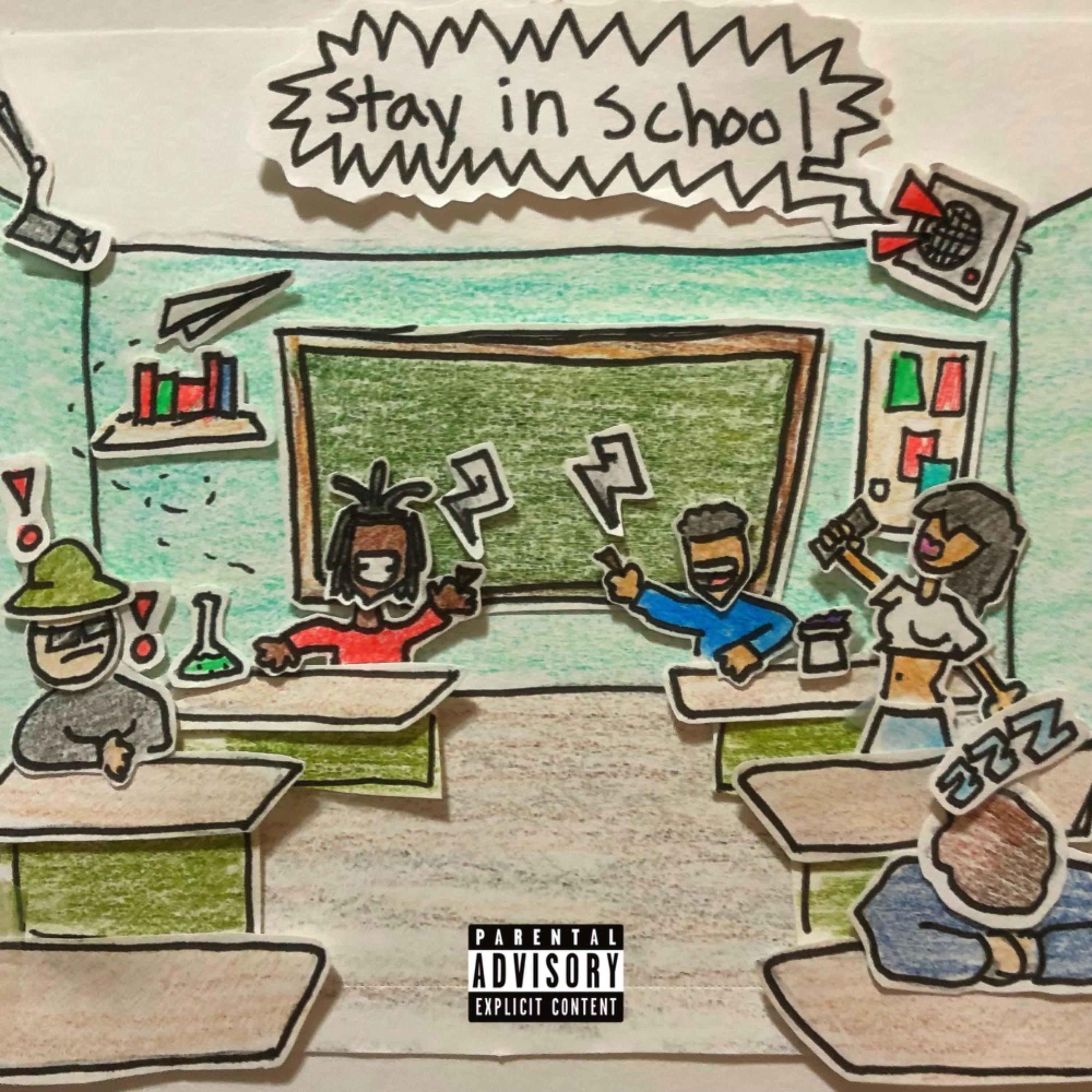 Stay In School artwork