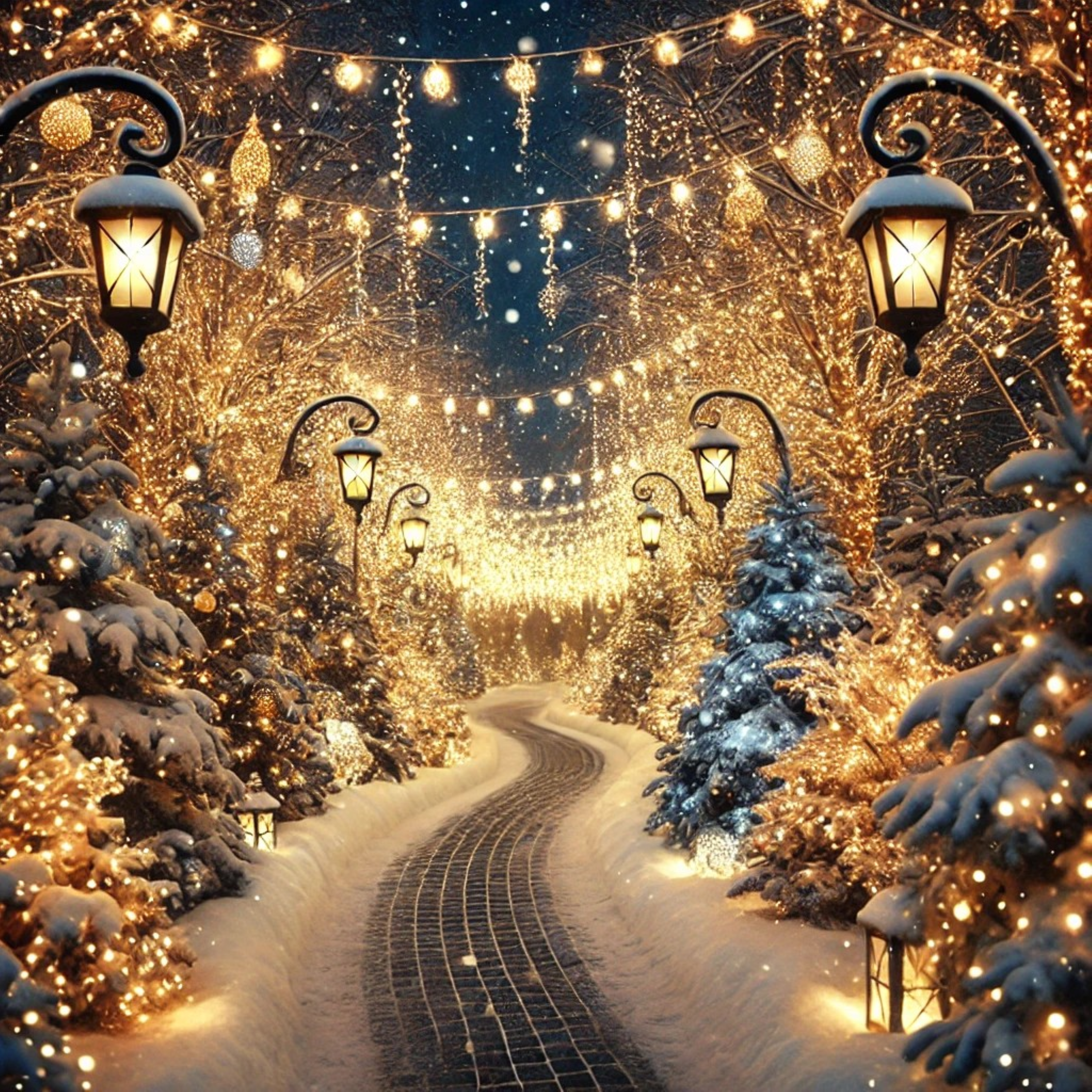 Silent Snowfall Dreams artwork