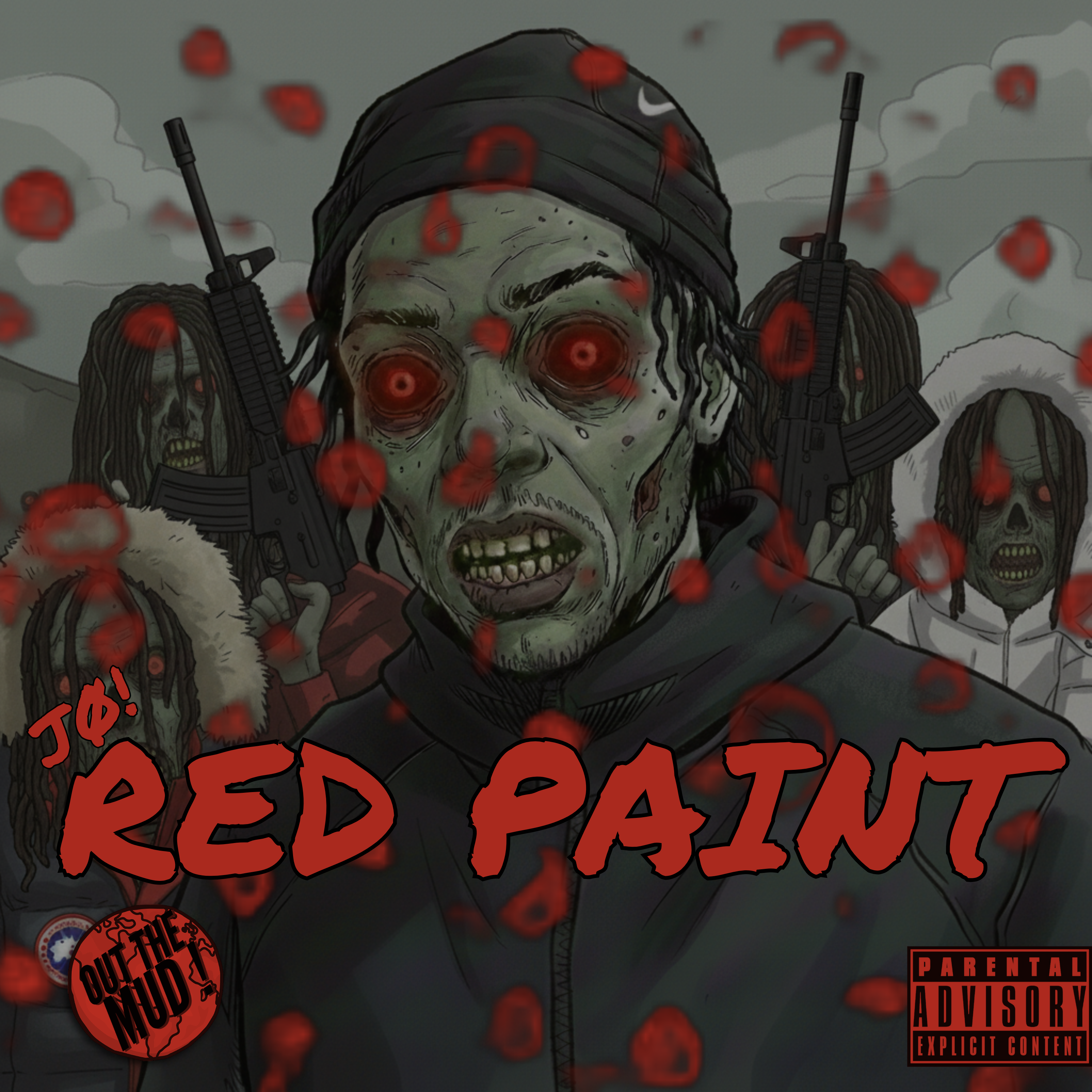 RED PAINT artwork