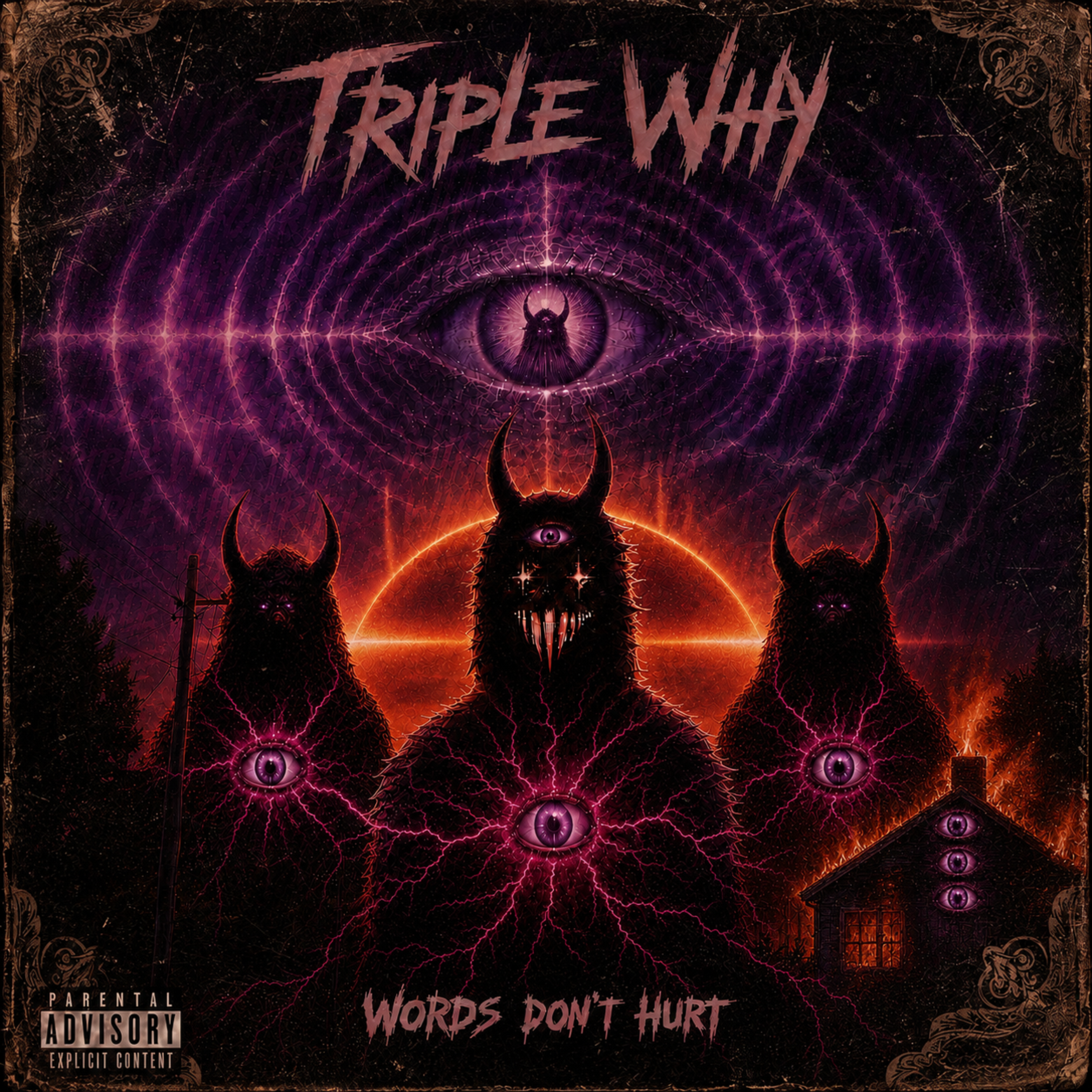 Words Don’t Hurt by Triple Why cover art