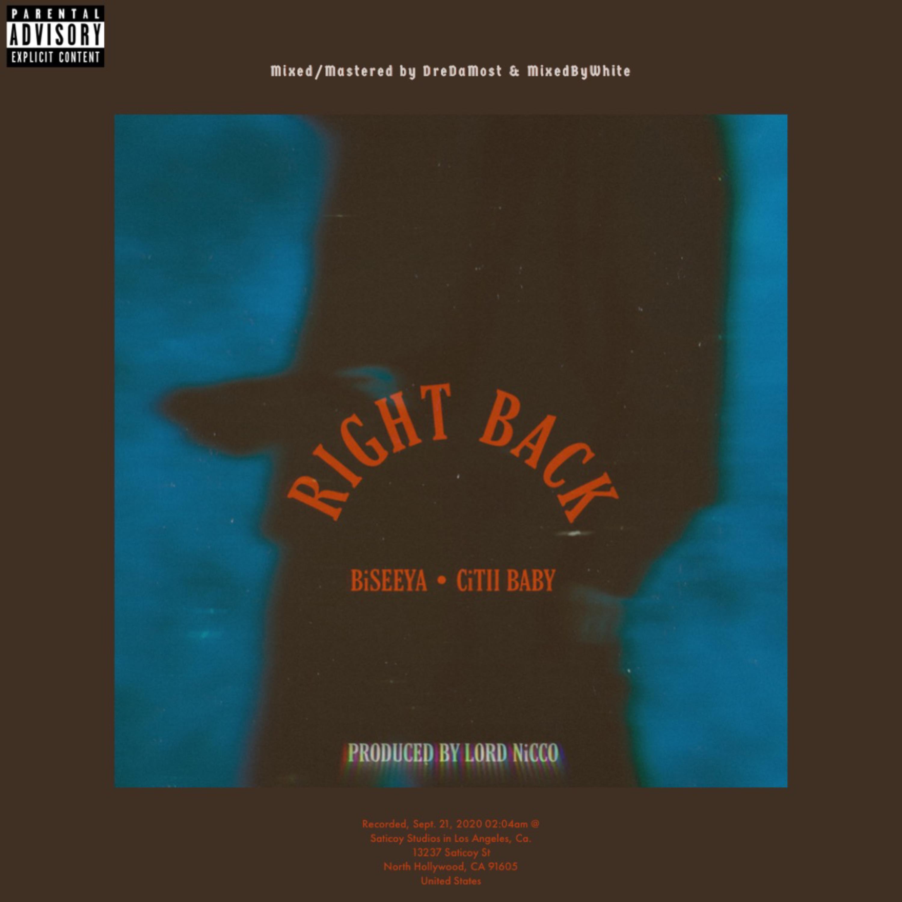 RIGHT BACK artwork