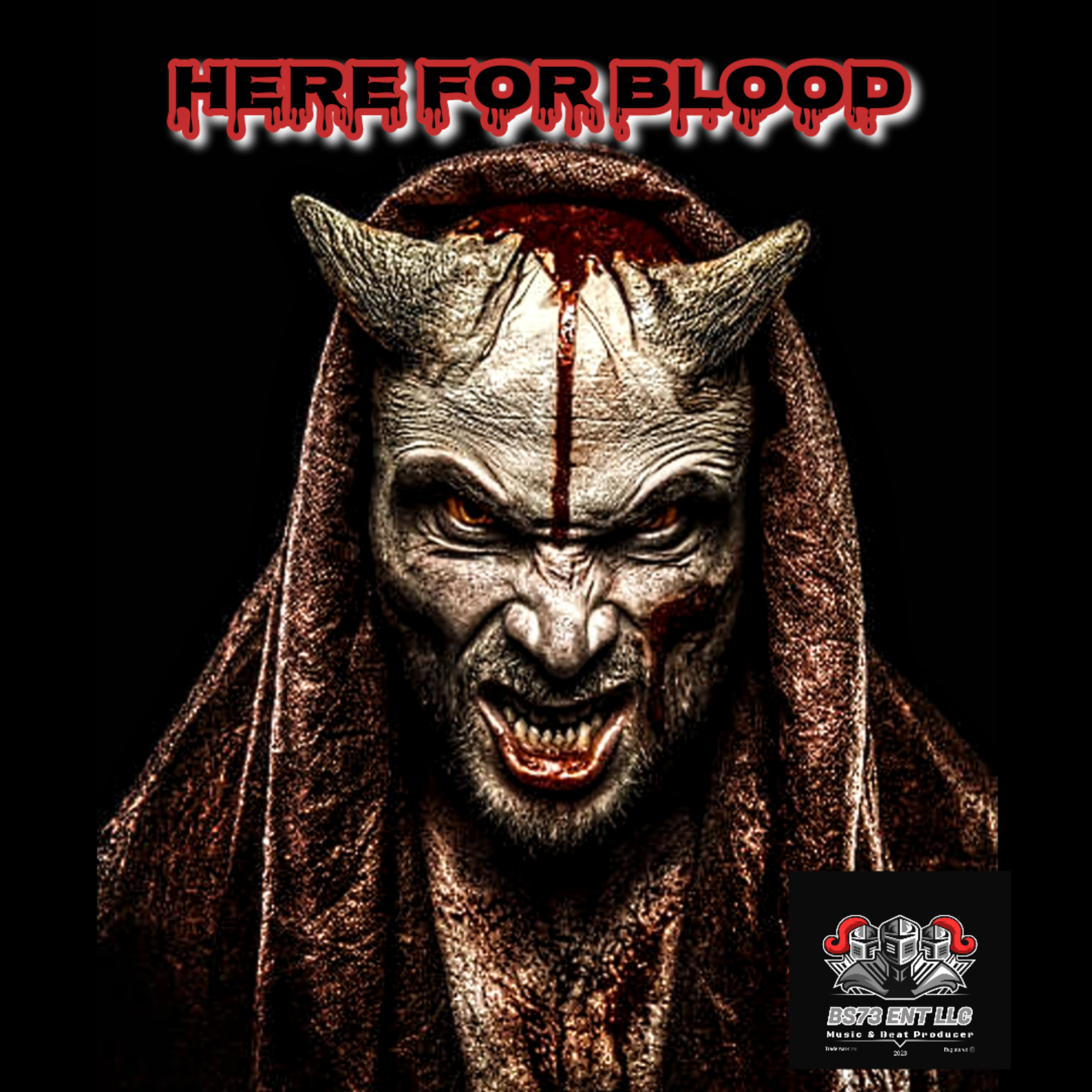 HERE FOR BLOOD artwork