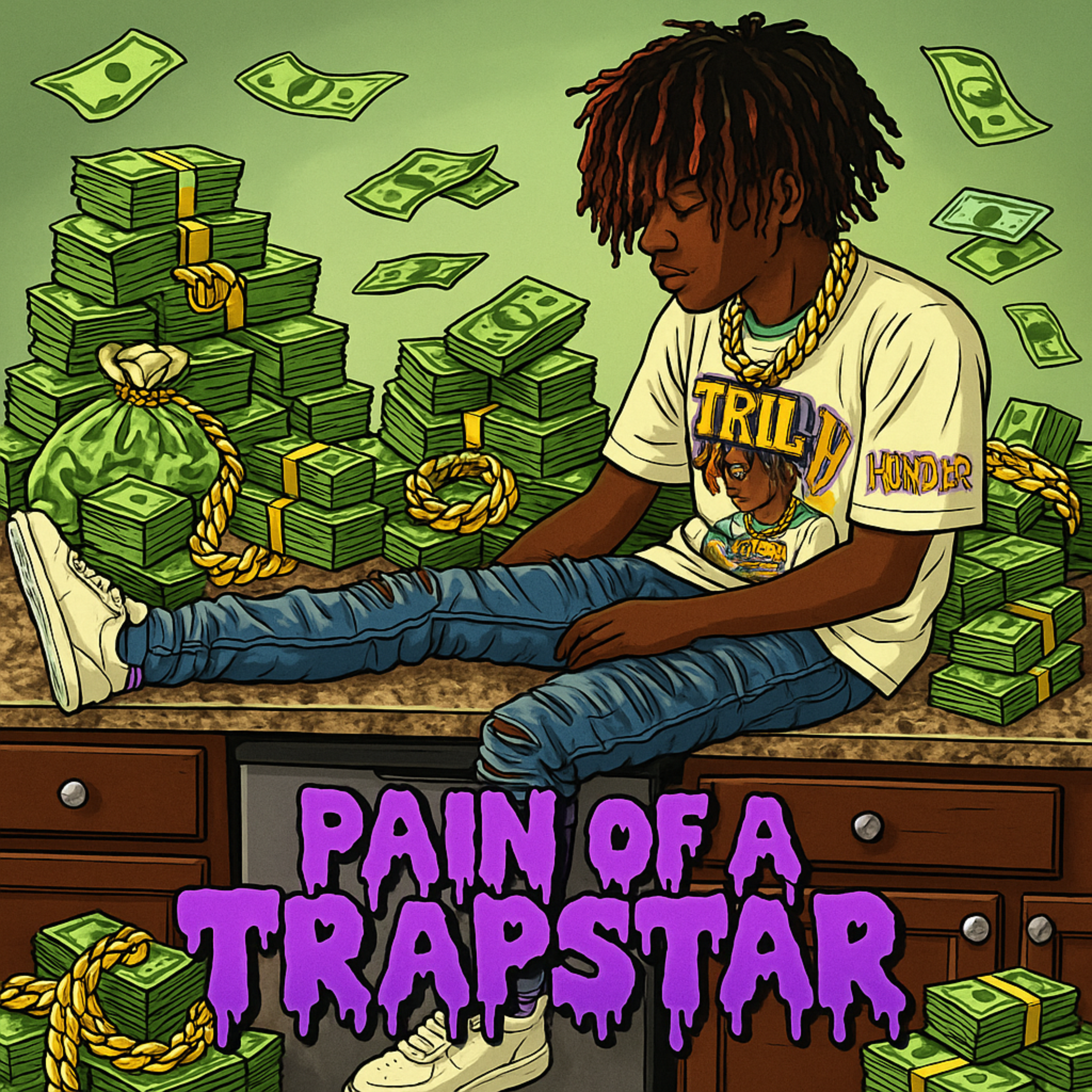 Pain Of A Trapstar by Double R Tril cover art
