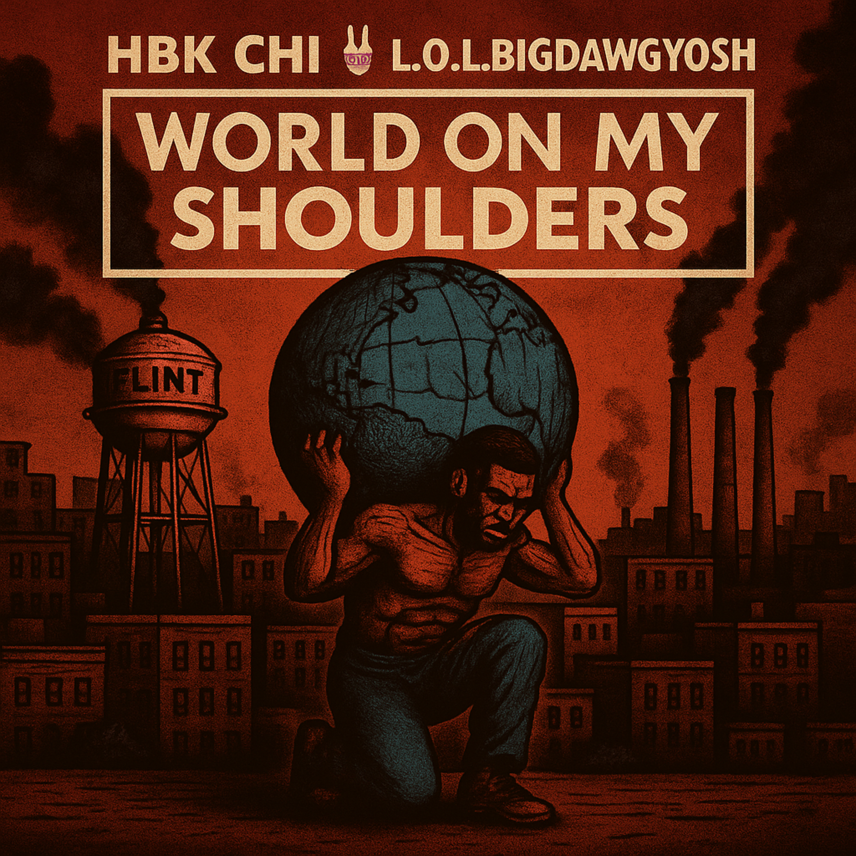 World On My Shoulders by HBK CHI cover art