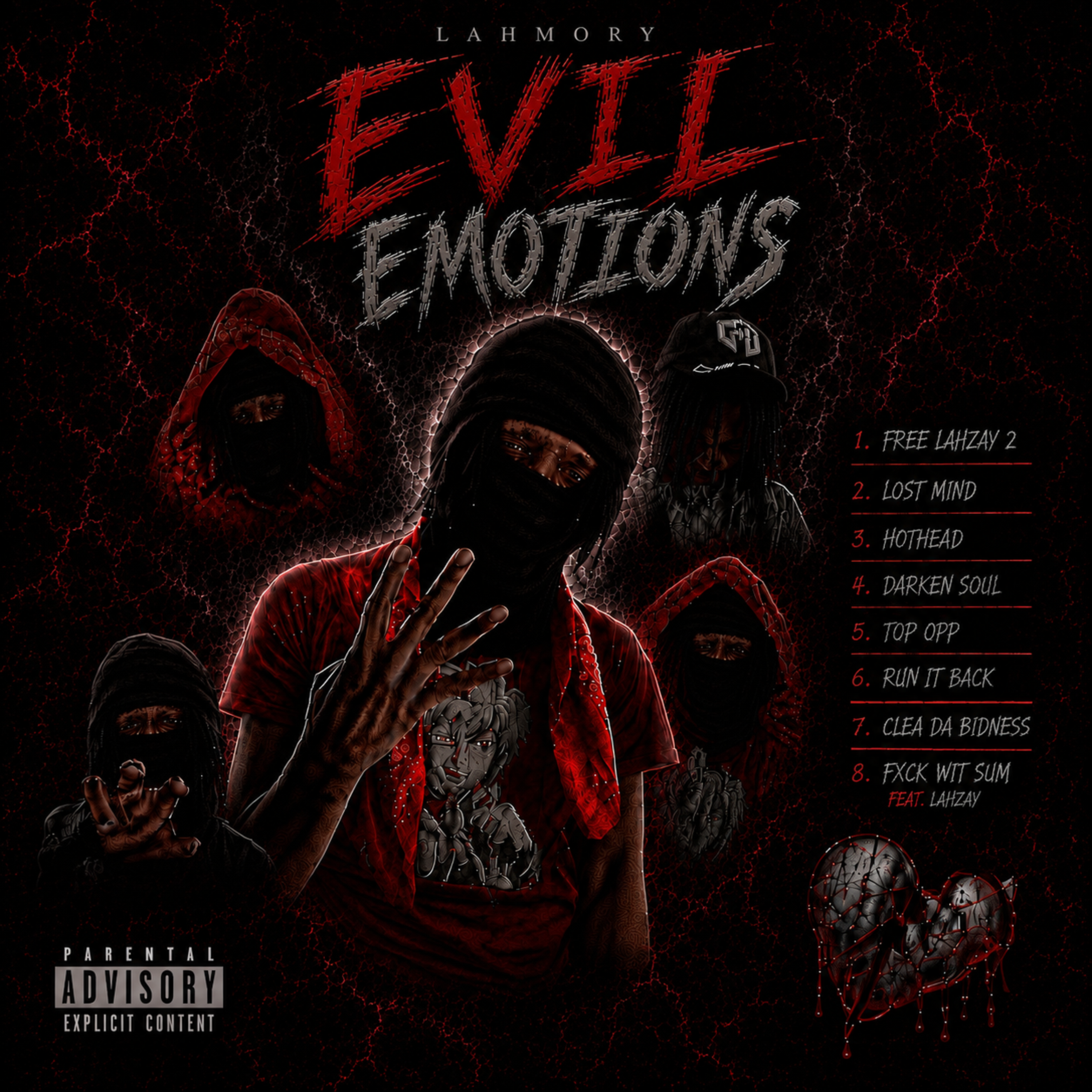 Evil Emotions by Lah Mory cover art