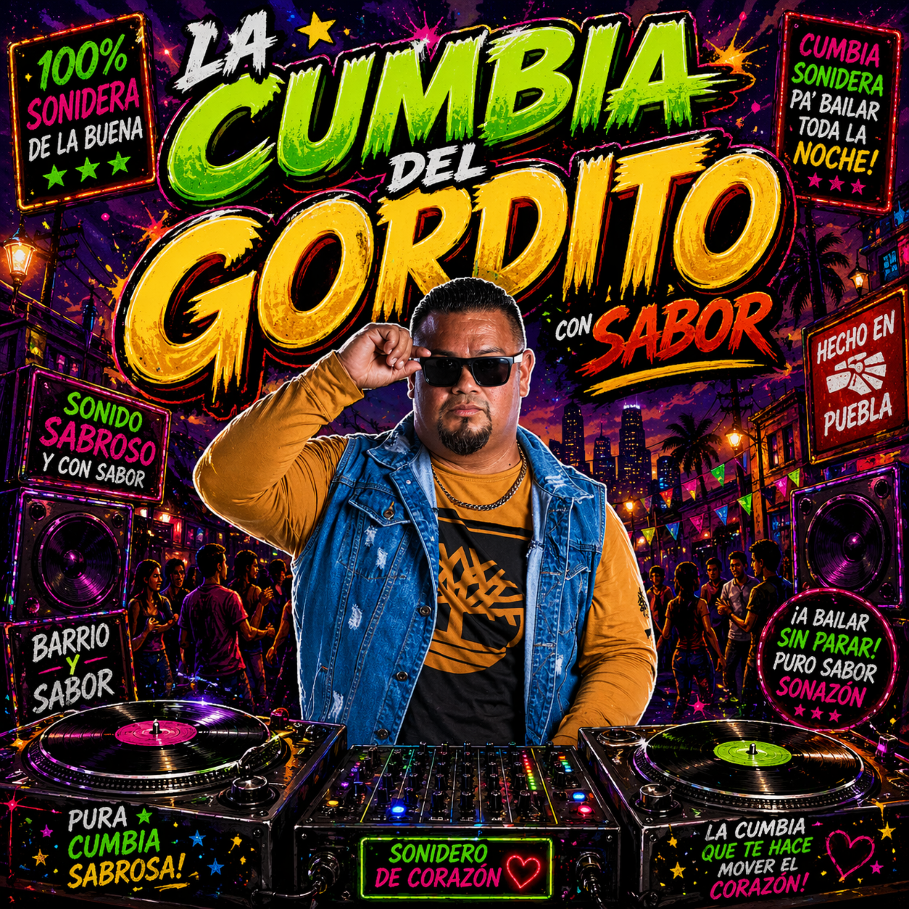 La Cumbia del Gordito con Sabor artwork