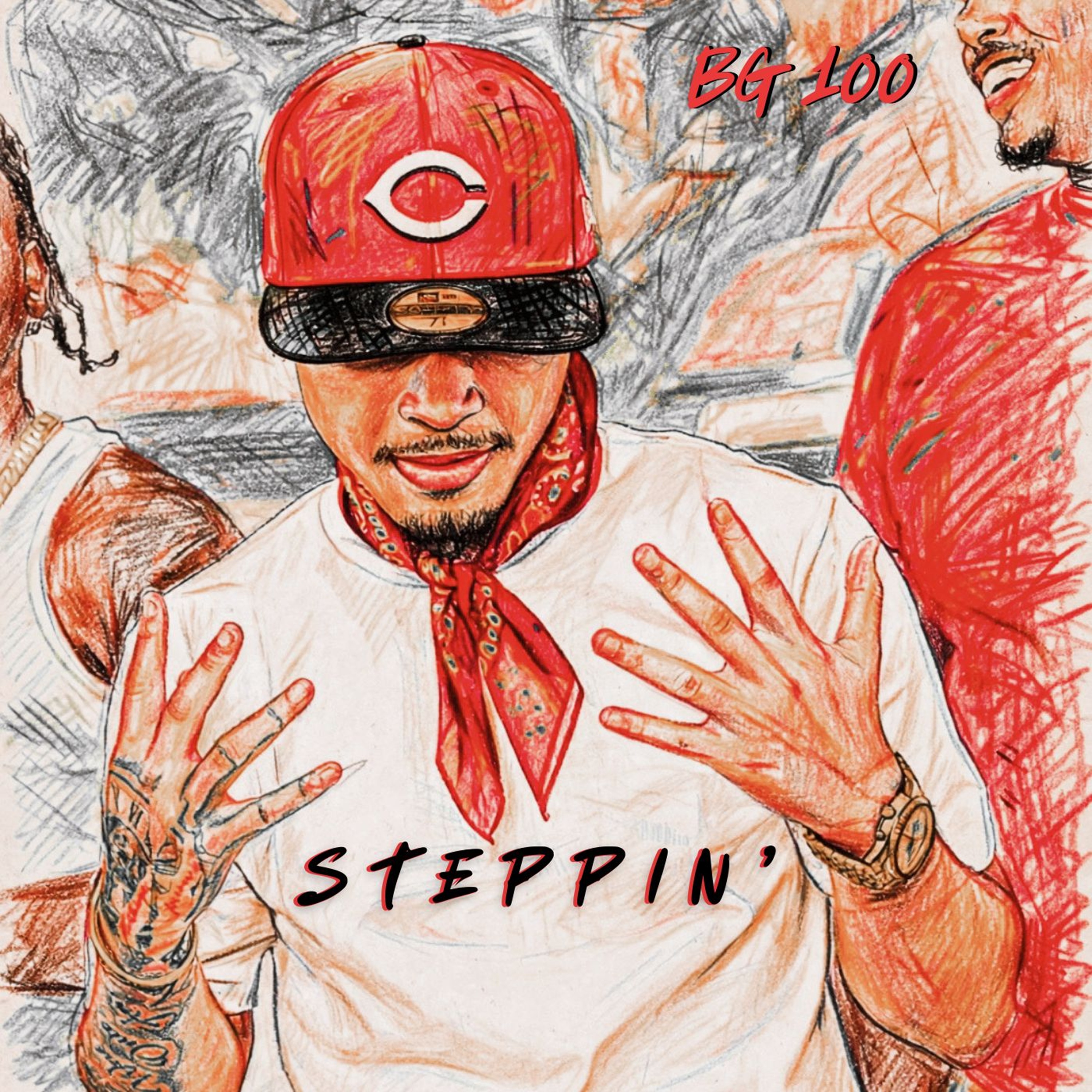 Steppin' by BG 100 cover art