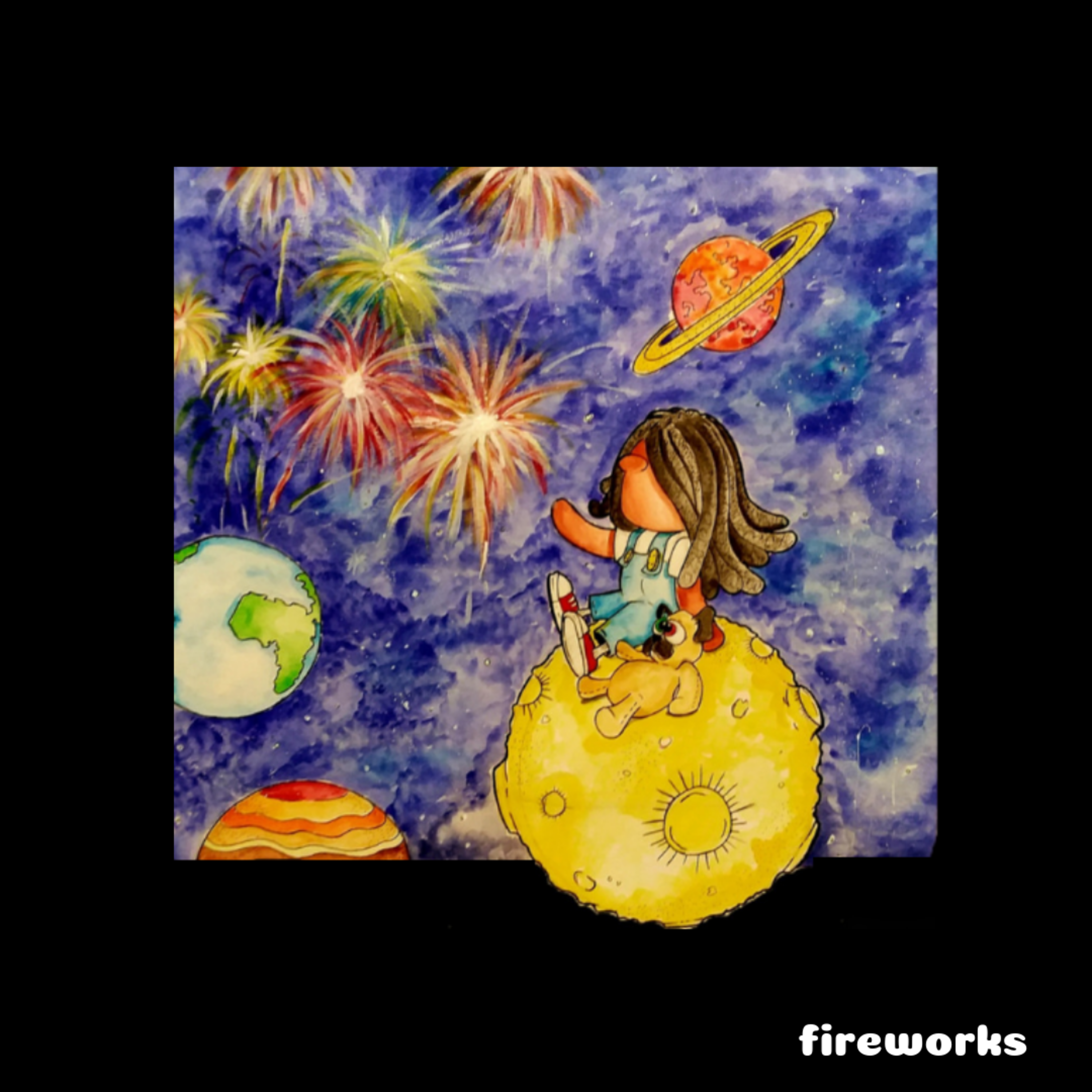 Fireworks artwork