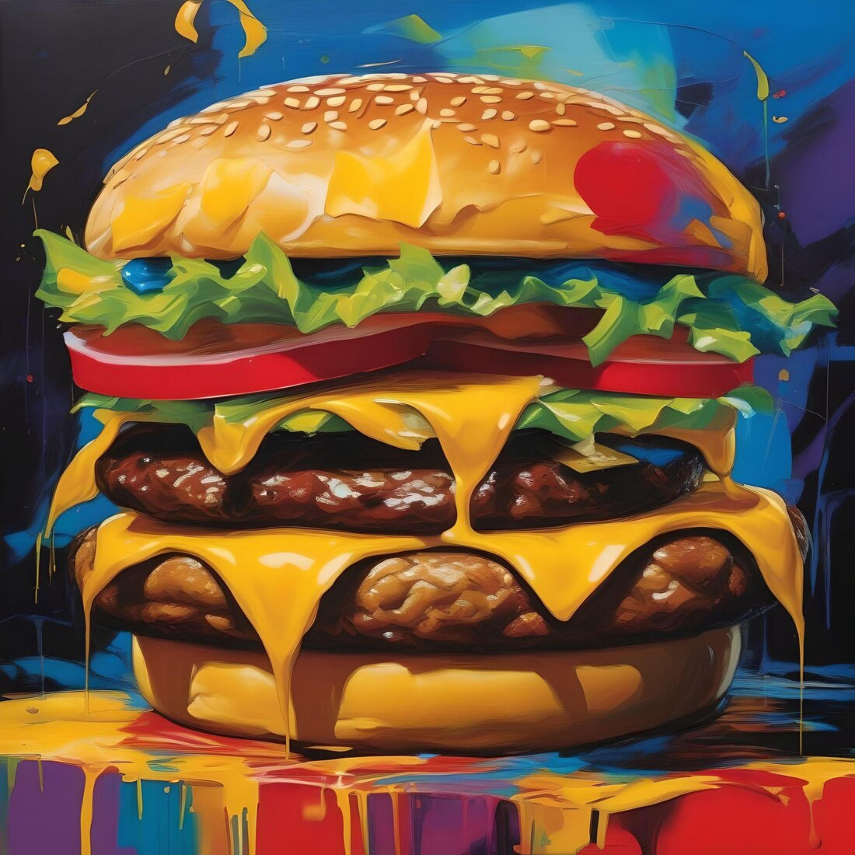 Big Mac N Cheese Burger artwork