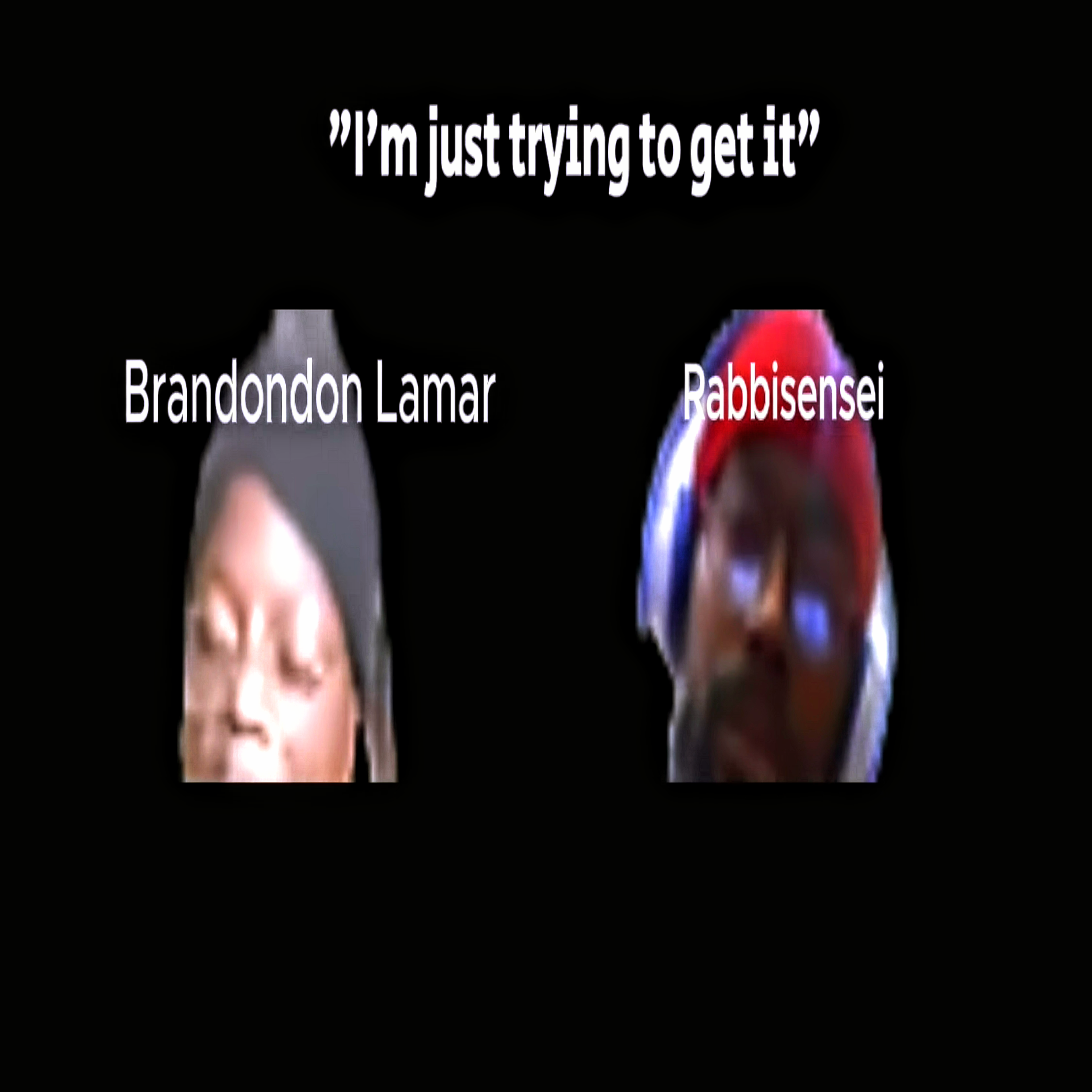 I'm just tryna get it artwork