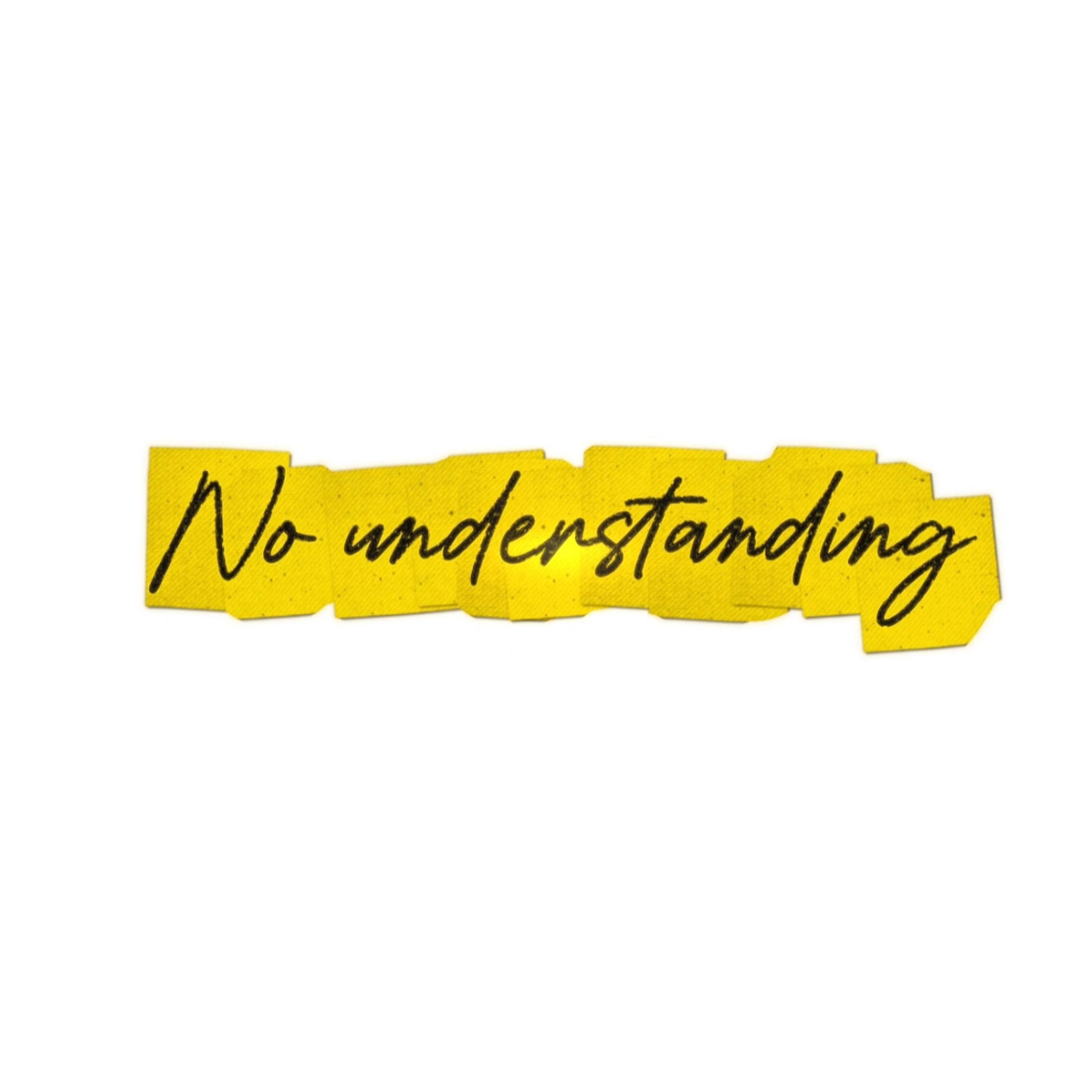No understanding artwork