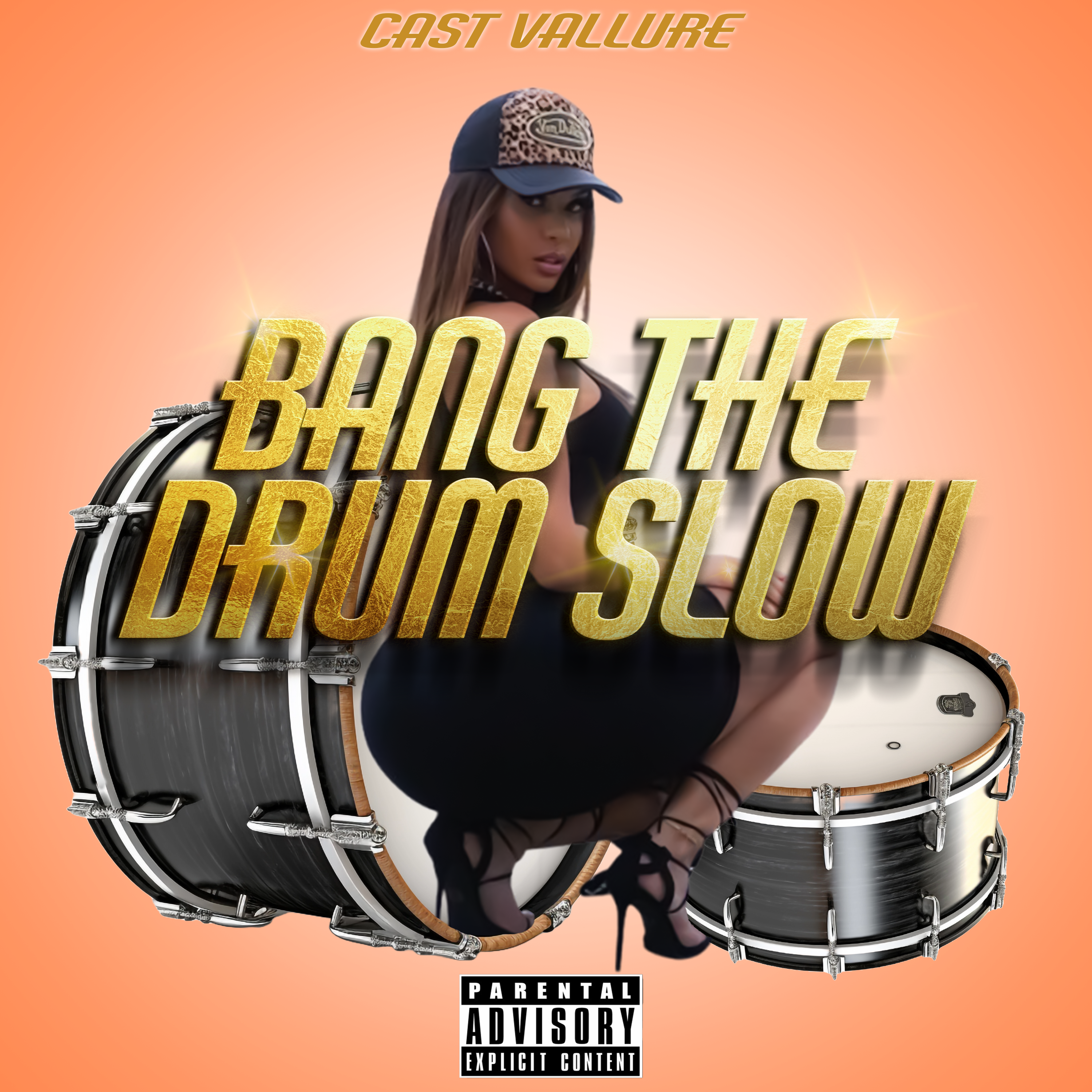BANG THE DRUM SLOW by Cast Vallure cover art
