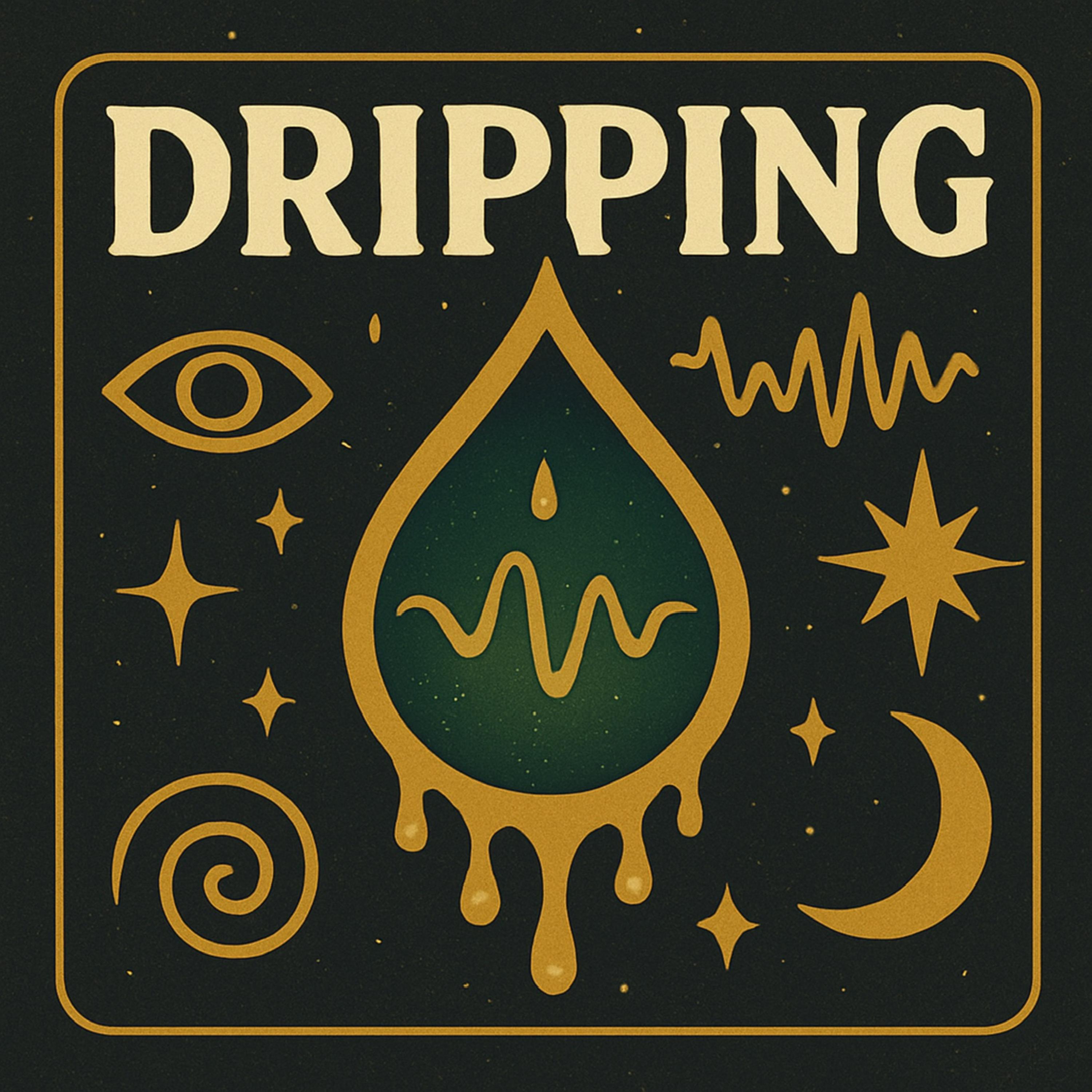 dripping artwork