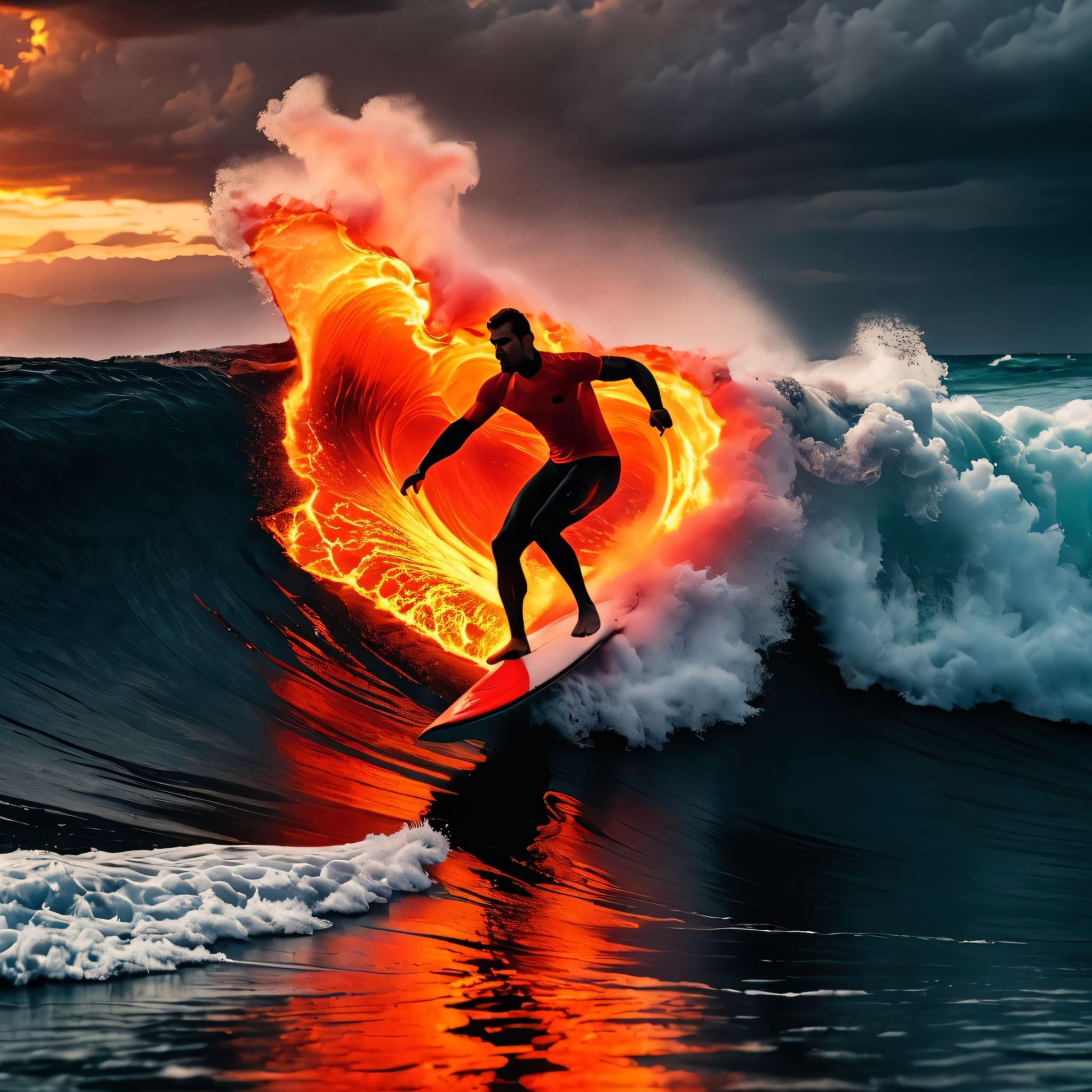 Eruption artwork