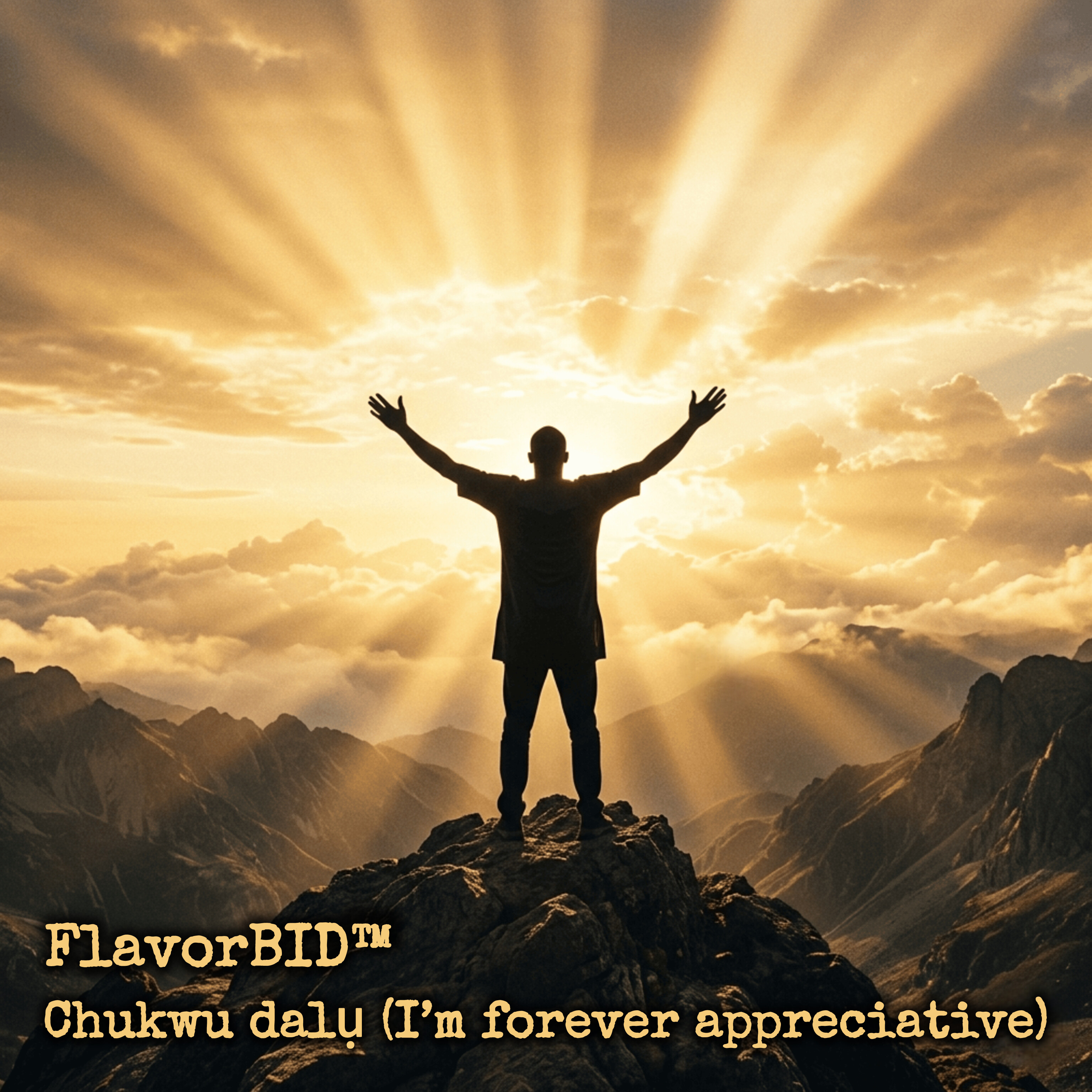 Chukwu dalụ (I’m forever appreciative) by FlavorBID™ cover art