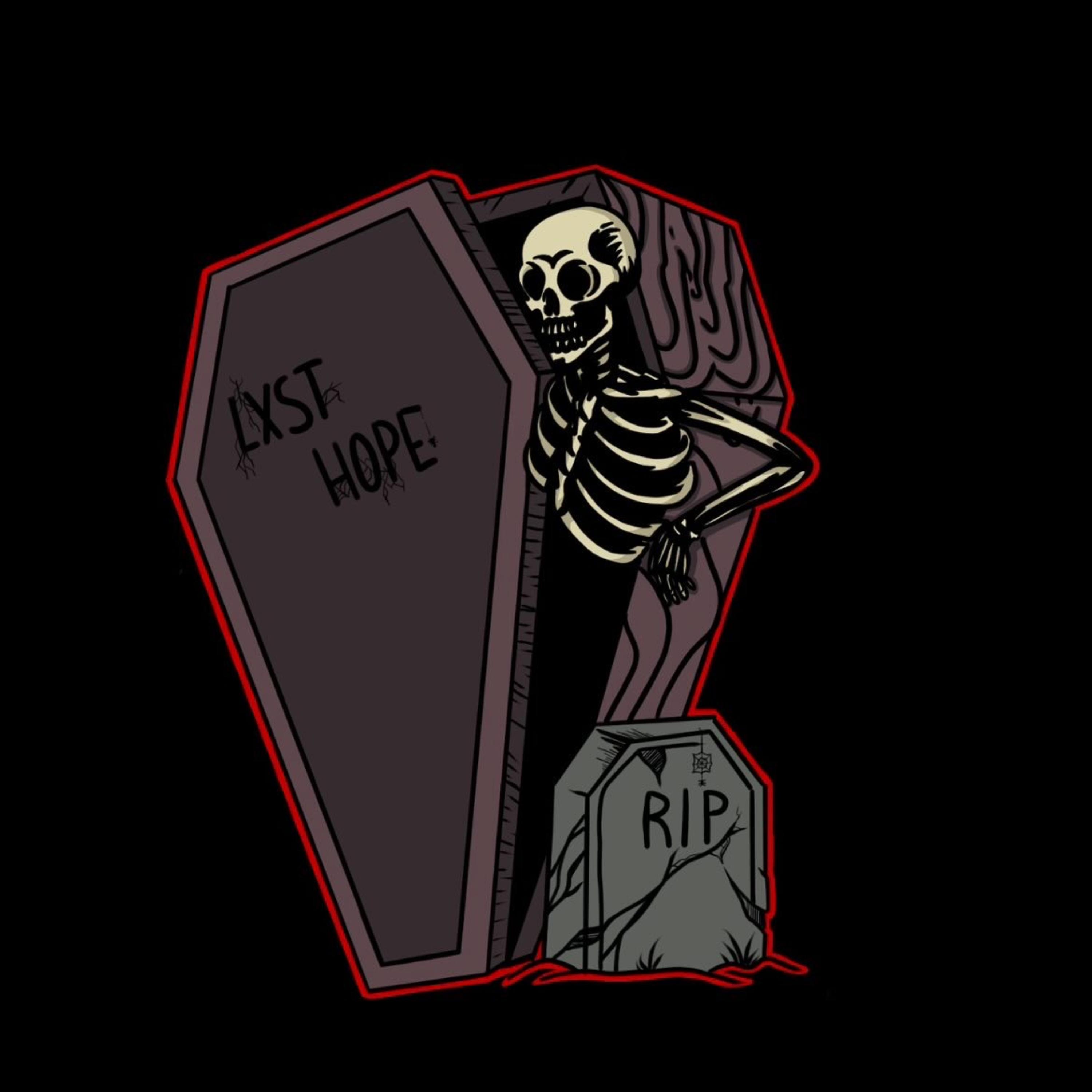 The Only Guarantee In Life Is Death artwork