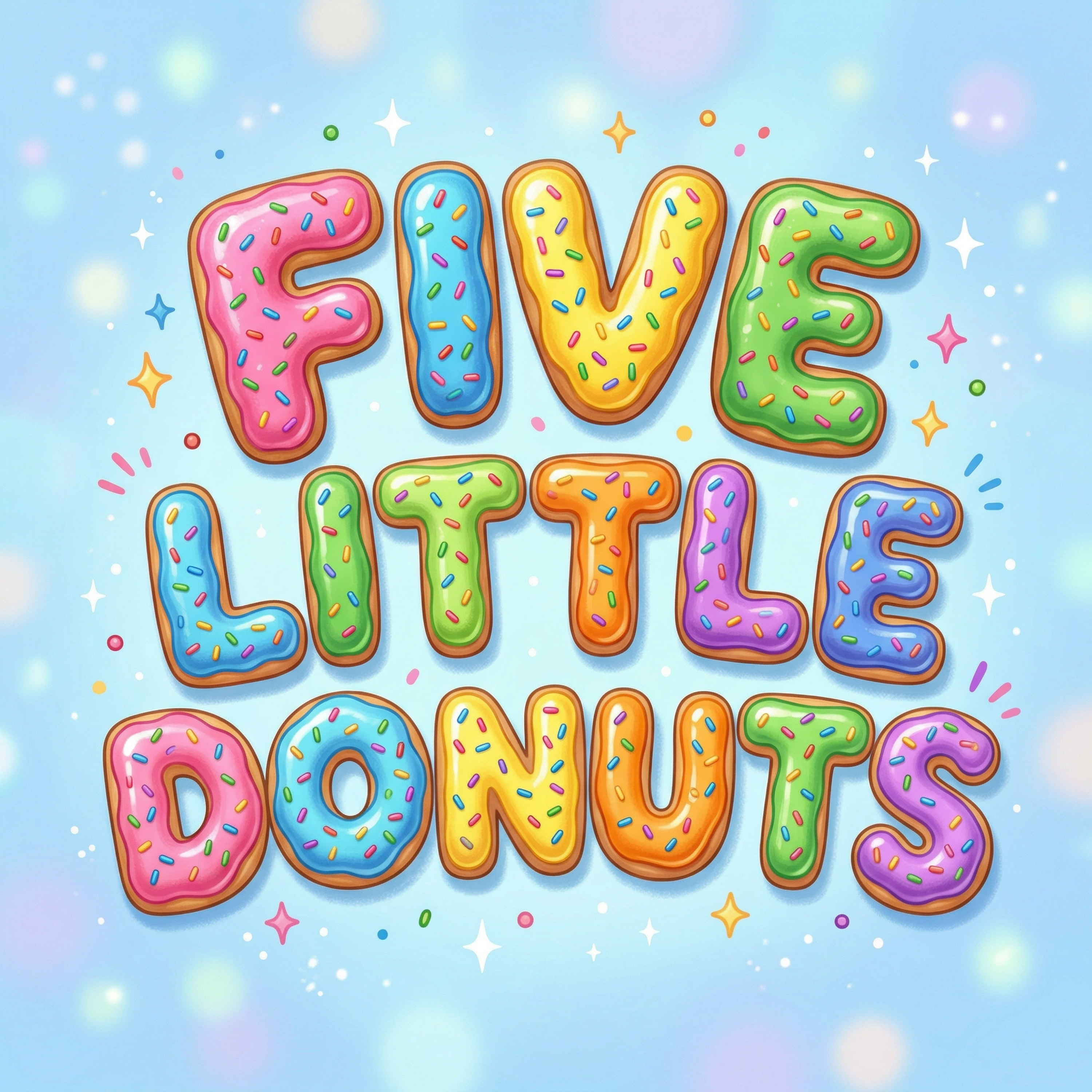 Five Little Donuts artwork