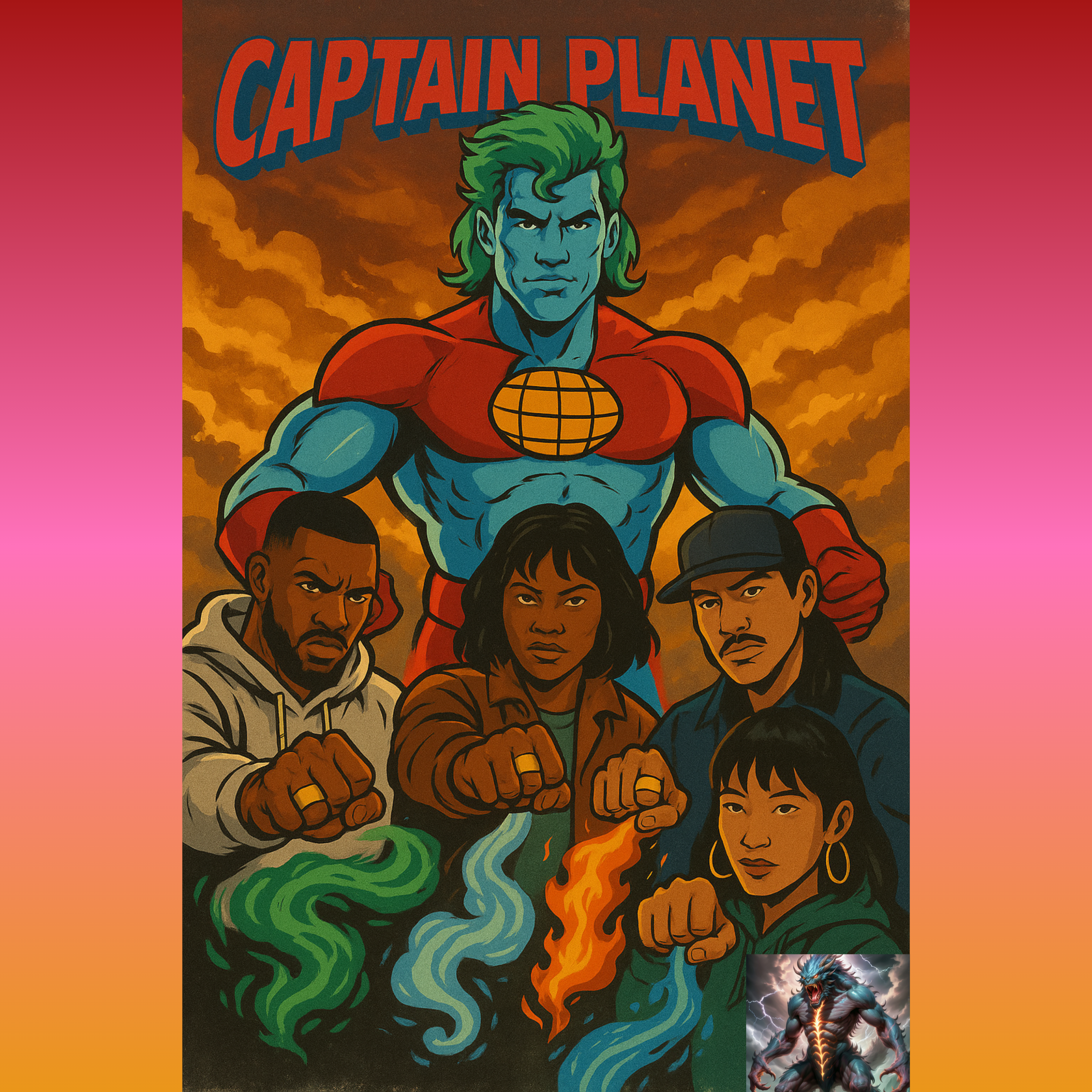Captain Planet artwork